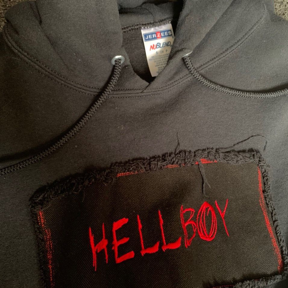 Lil Peep Lil peep x Too poor Hellboy hoodie *Original Piece* Size US S / EU 44-46 / 1 - 3 Thumbnail