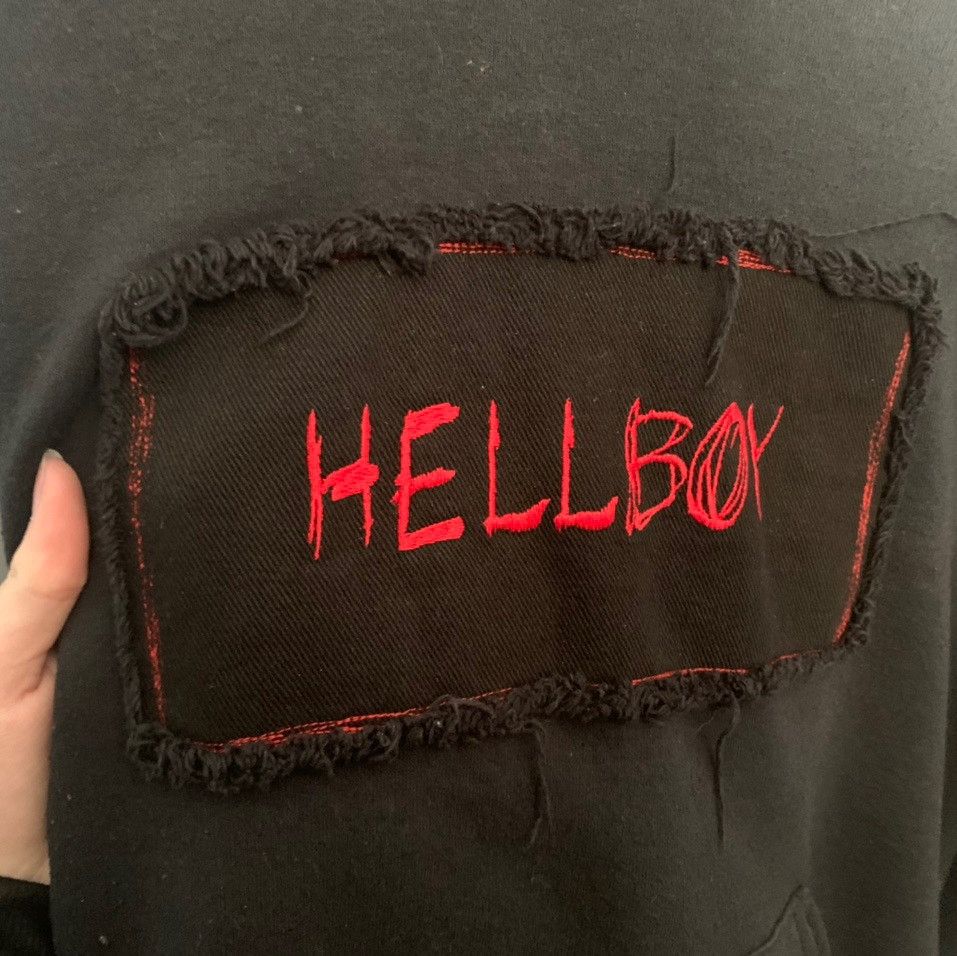 Lil Peep Lil peep x Too poor Hellboy hoodie *Original Piece* Size US S / EU 44-46 / 1 - 2 Thumbnail