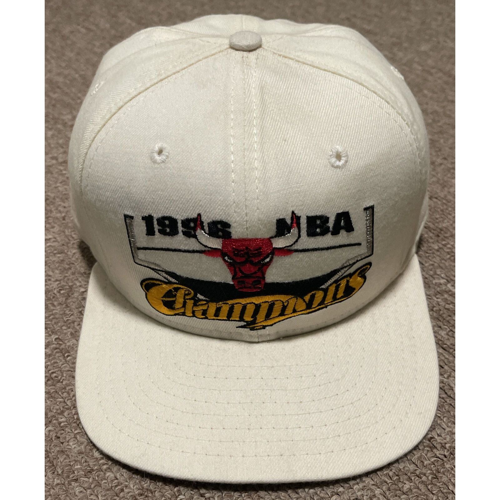 Bulls Nba Champions 1996 Bulls Championship Hat Vintage 1996