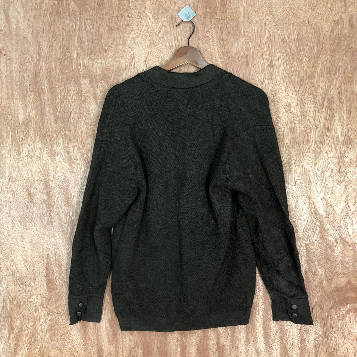 Homespun Knitwear Daikoku Brown japan vintage Cardigan knitwear #H138 Size US M / EU 48-50 / 2 - 13 Thumbnail