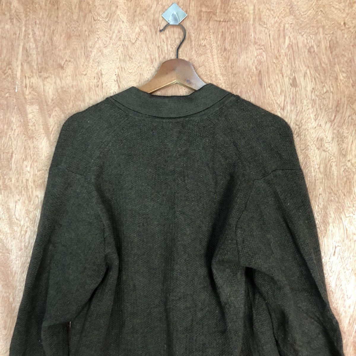 Homespun Knitwear Daikoku Brown japan vintage Cardigan knitwear #H138 Size US M / EU 48-50 / 2 - 12 Thumbnail