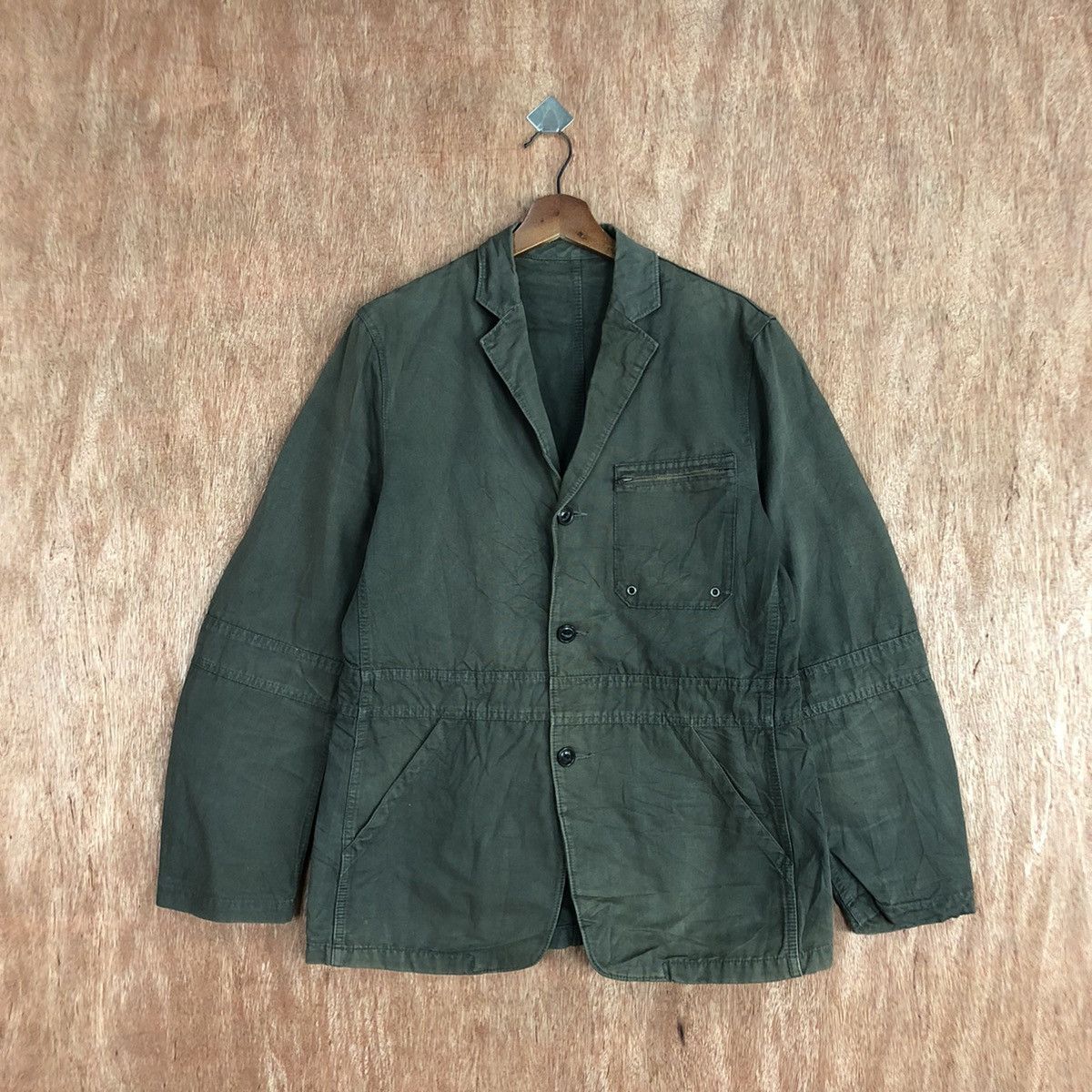PPFM PPFM Grey Light Jacket #H114 Size US M / EU 48-50 / 2 - 1 Thumbnail