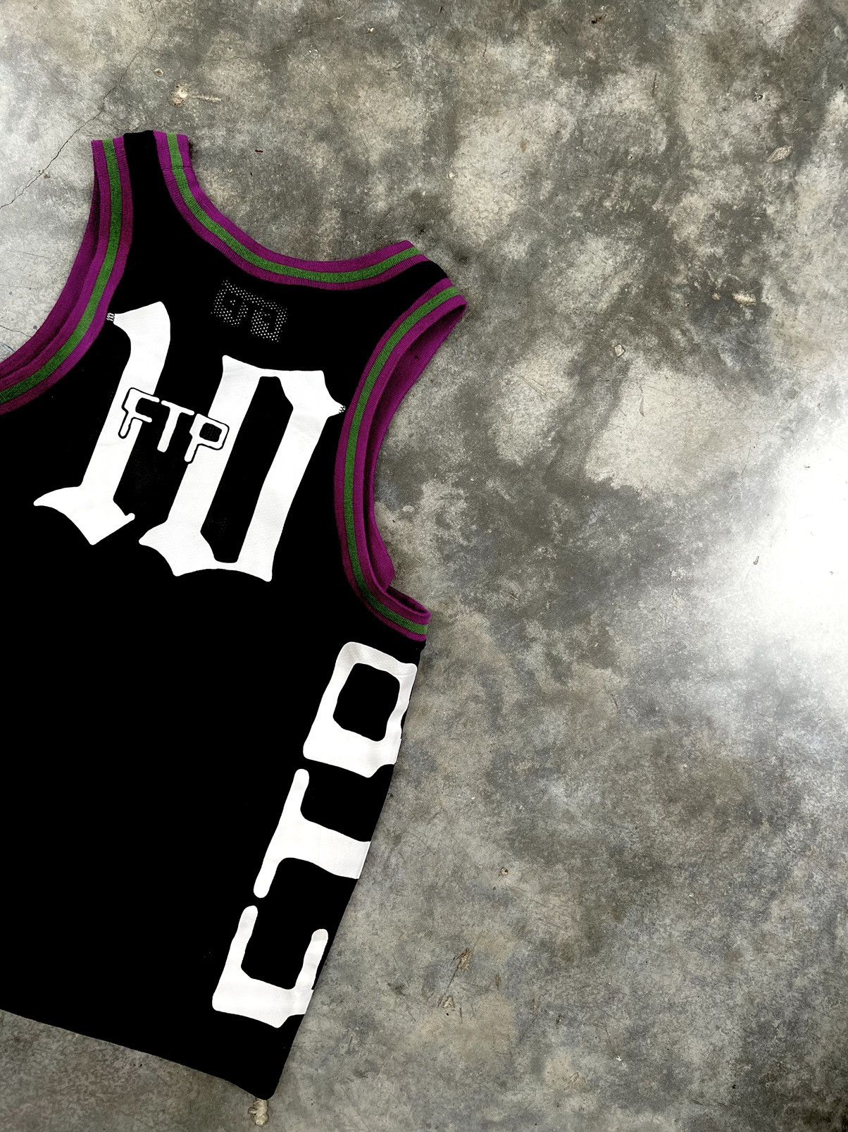 Fuck The Population Fuck The Population Digital Black Mesh Basketball Jersey Size US M / EU 48-50 / 2 - 2 Thumbnail