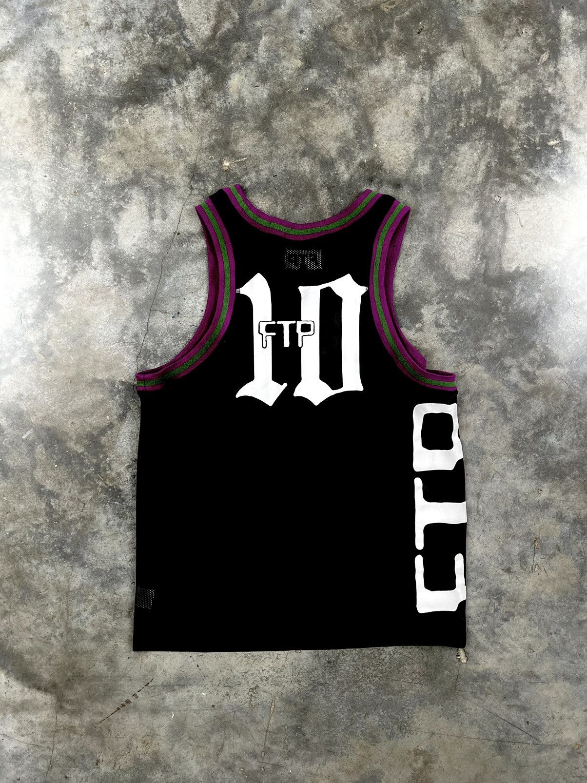 Fuck The Population Fuck The Population Digital Black Mesh Basketball Jersey Size US M / EU 48-50 / 2 - 1 Thumbnail