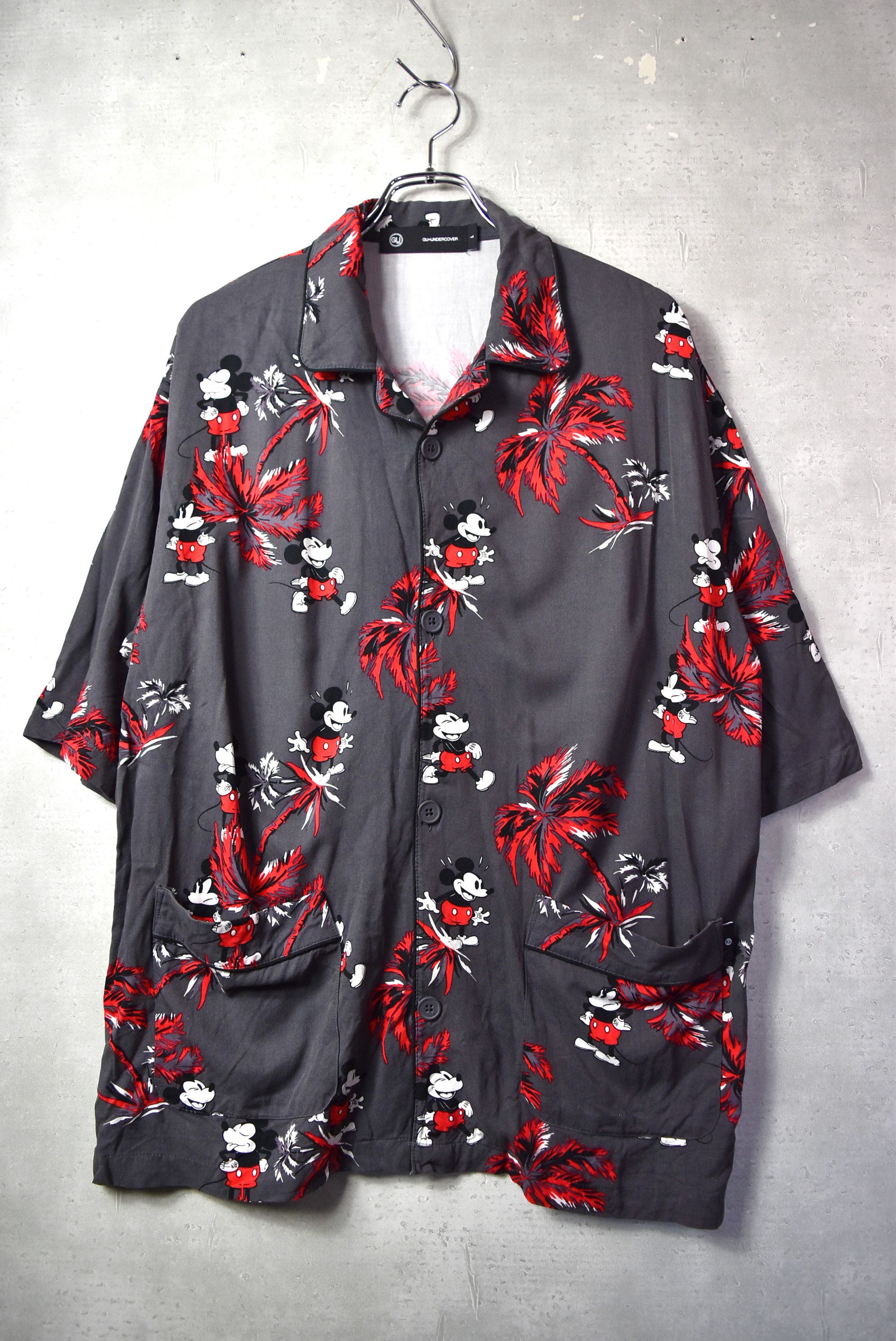 Undercover UNDERCOVER/graphic camp collar shirt/28343 - 810 69 Size US L / EU 52-54 / 3 - 1 Thumbnail