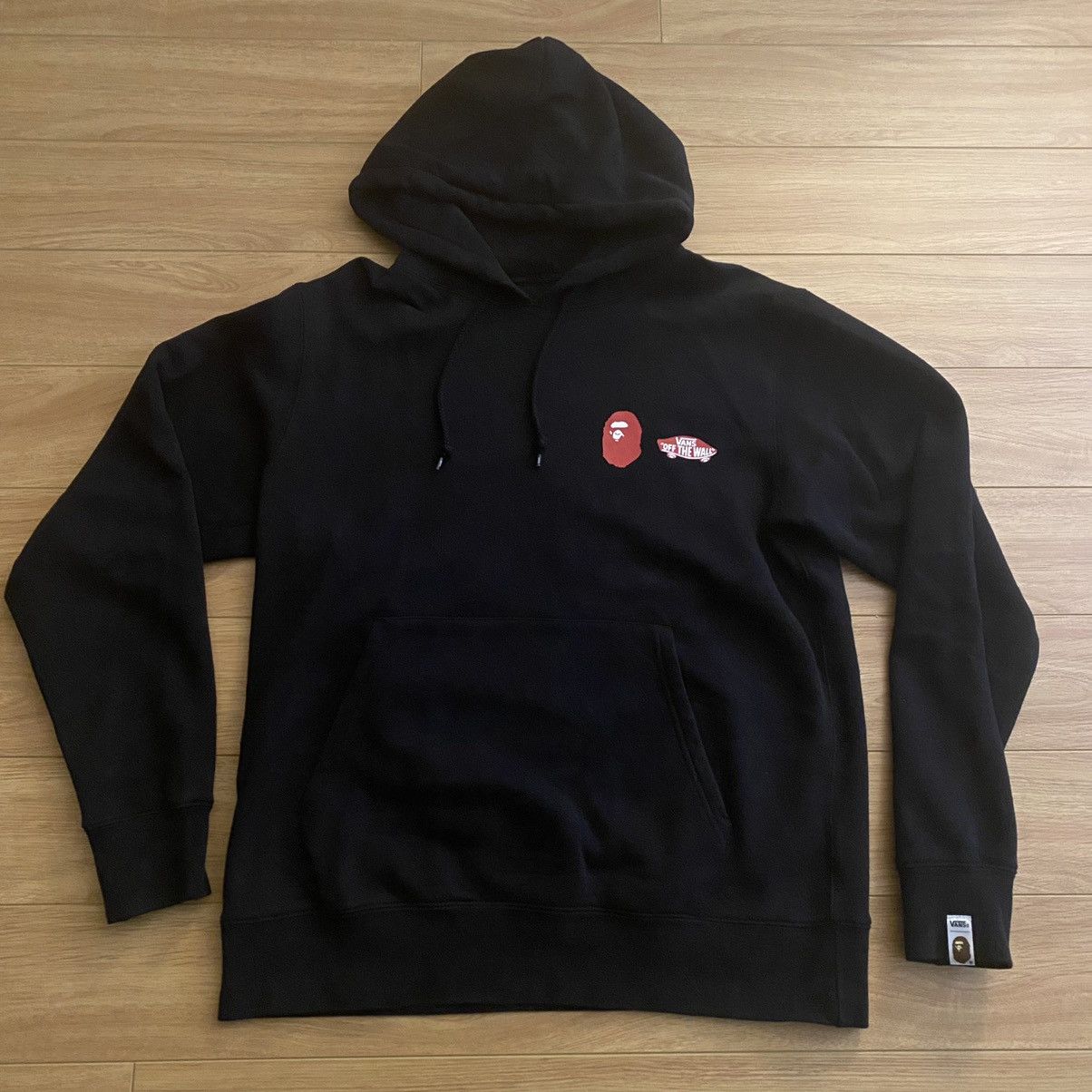 Bape × Vans Bape x Vans Pullover Hoodie Size XXL Color Black | Grailed 