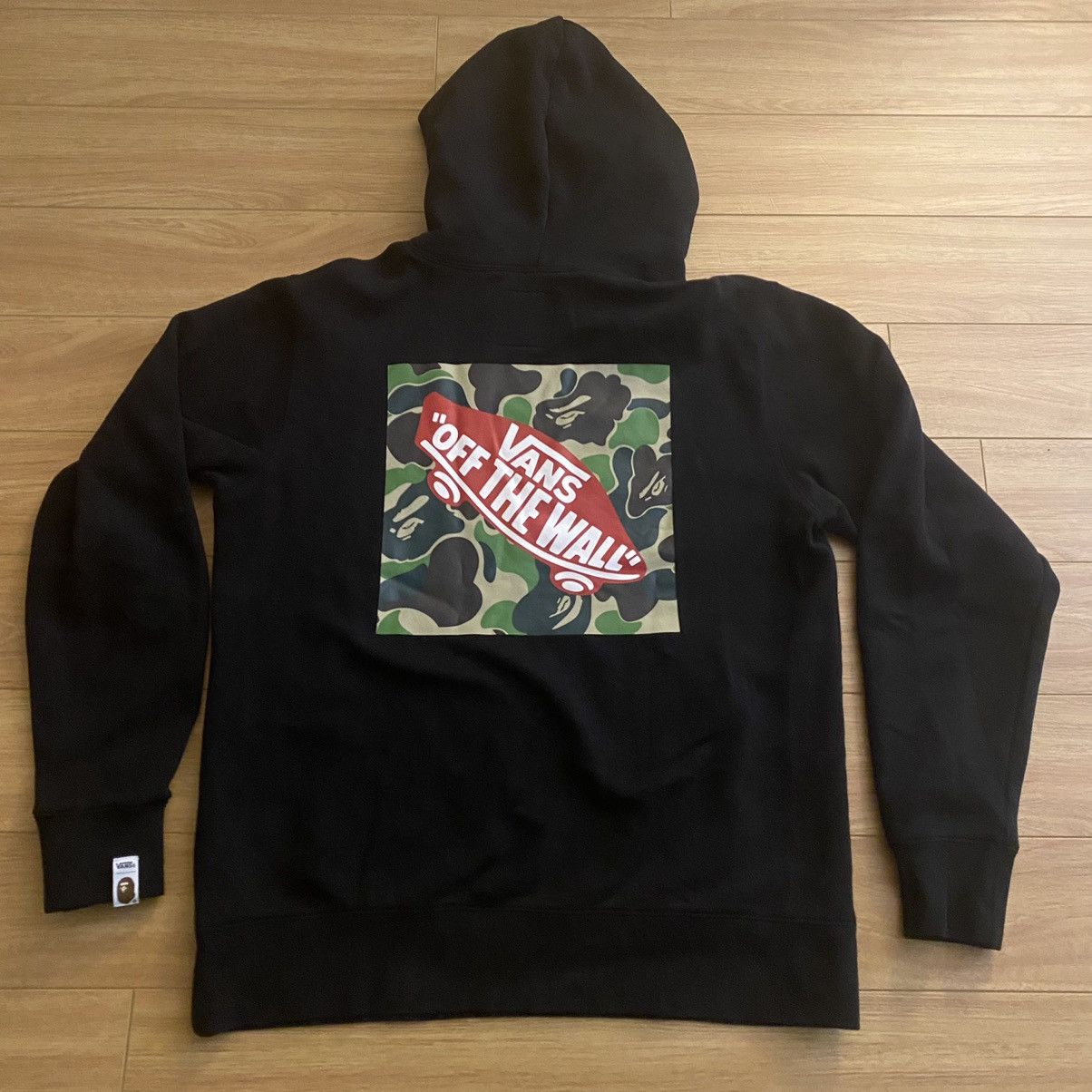 Bape × Vans Bape x Vans Pullover Hoodie Size XXL Color Black | Grailed 