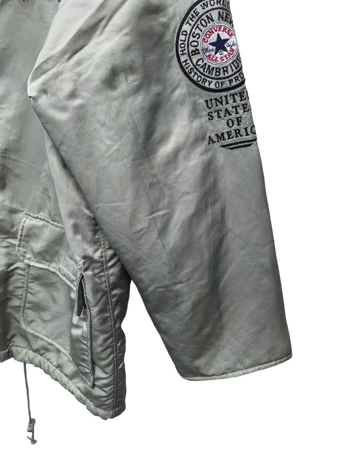 Converse Converse Bombers Sherpa Lining Hoodie Big Logo Jacket Size US L / EU 52-54 / 3 - 6 Thumbnail