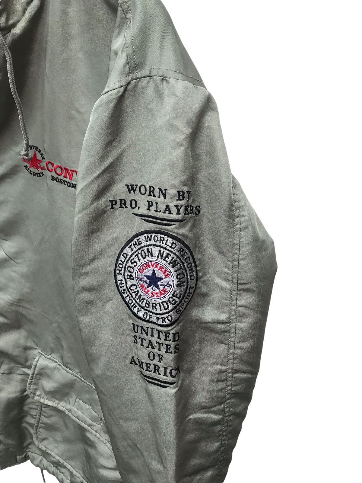Converse Converse Bombers Sherpa Lining Hoodie Big Logo Jacket Size US L / EU 52-54 / 3 - 4 Thumbnail