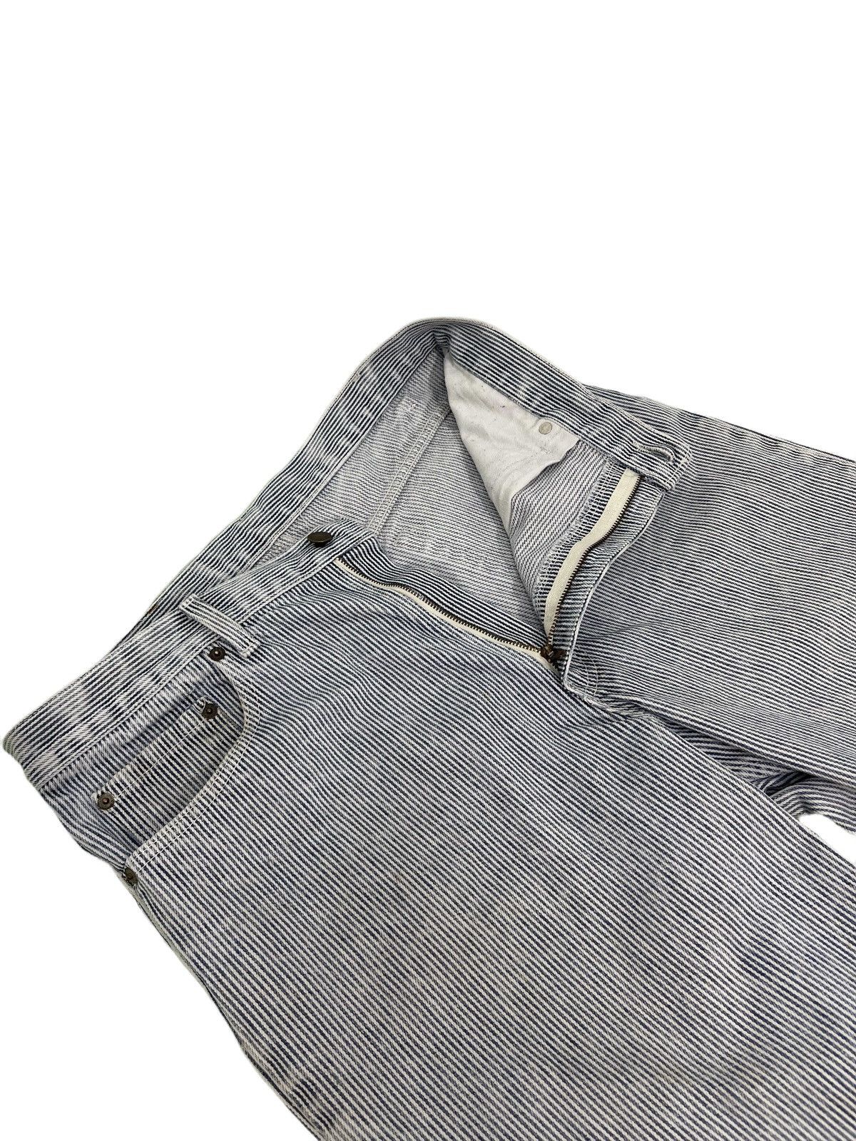 Levi's Rare 80s Levi’s 550 Hickory Tapered Made in USA 11🟦 Size US 35 - 18 Thumbnail