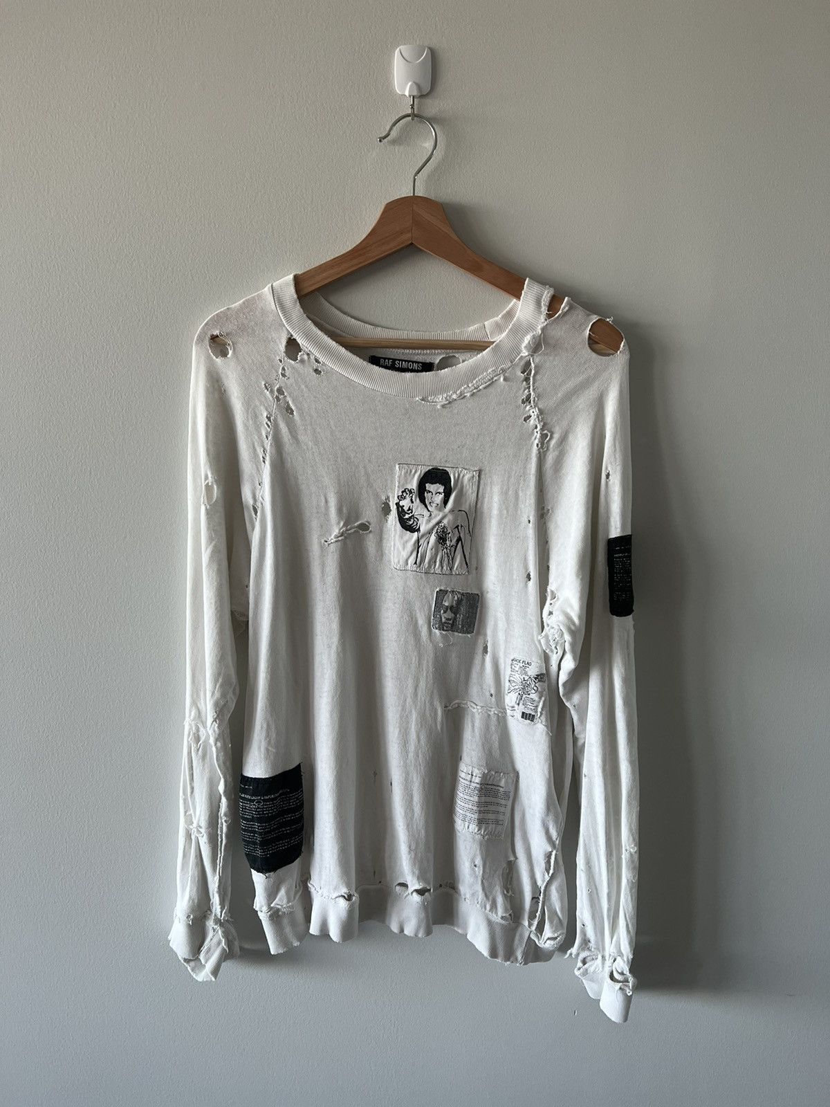Raf Simons Raf Simons AW01 Riot!Riot!Riot! Sweater | Grailed