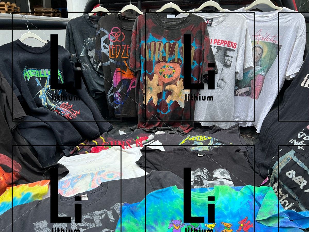 Vintage Led Zeppelin All Over Print Shirt with 4-Logo Backprint Size US L / EU 52-54 / 3 - 5 Thumbnail