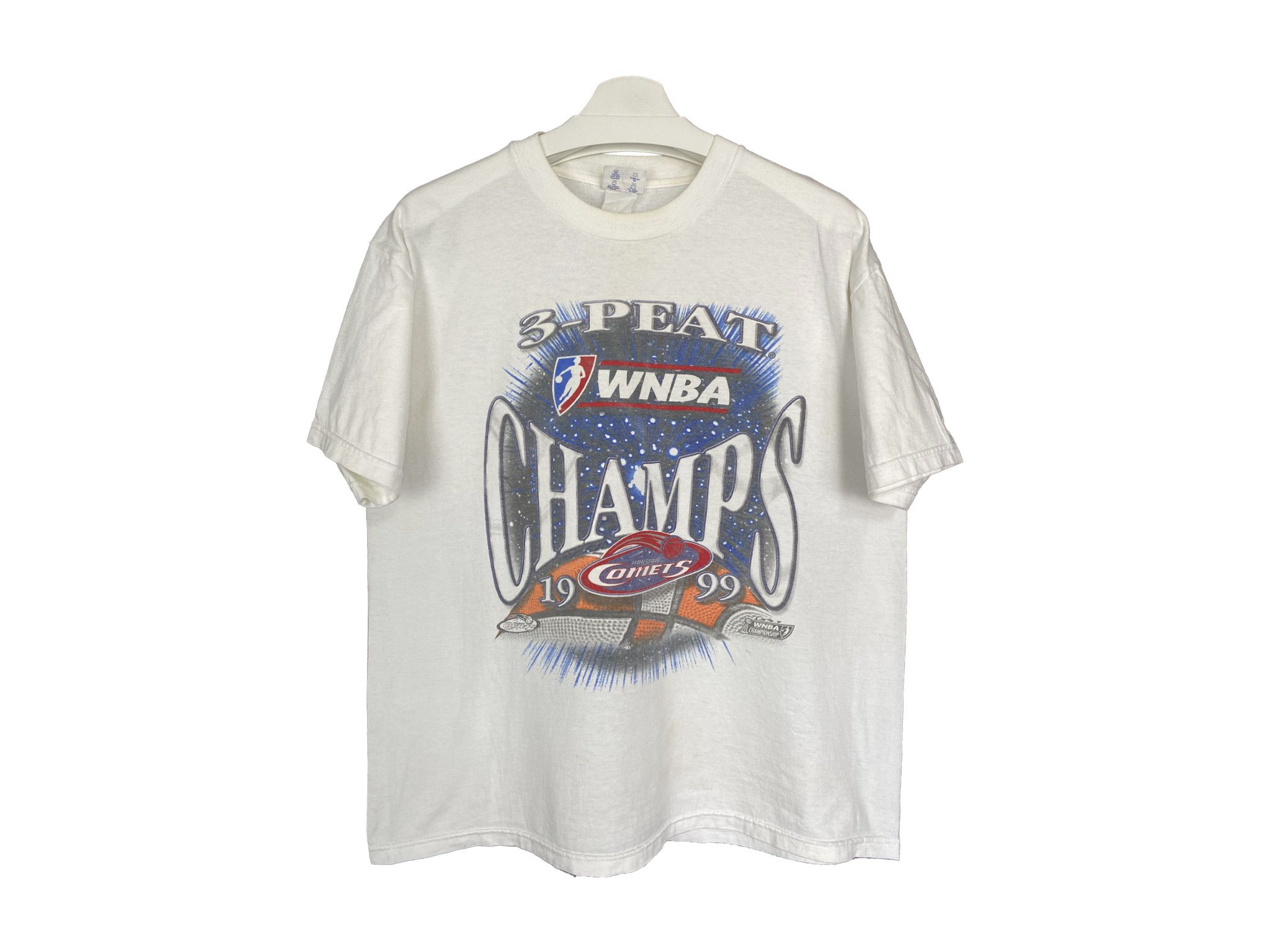 Vintage Vintage 1999 WNBA 3-Peat Champions T-Shirt | Grailed