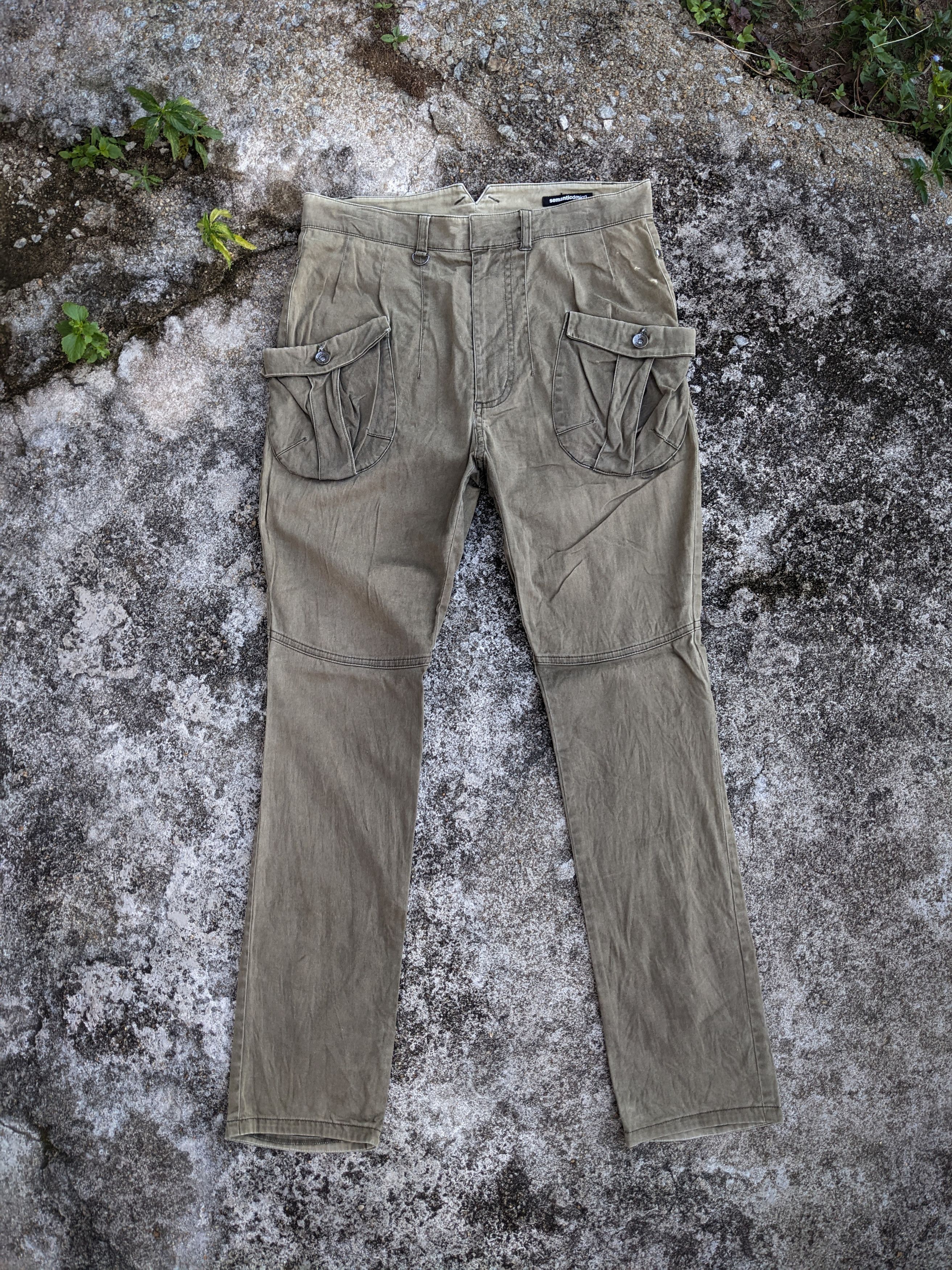 Japanese Brand Semantic Design Bush Pants Size US 30 / EU 46 - 3 Thumbnail