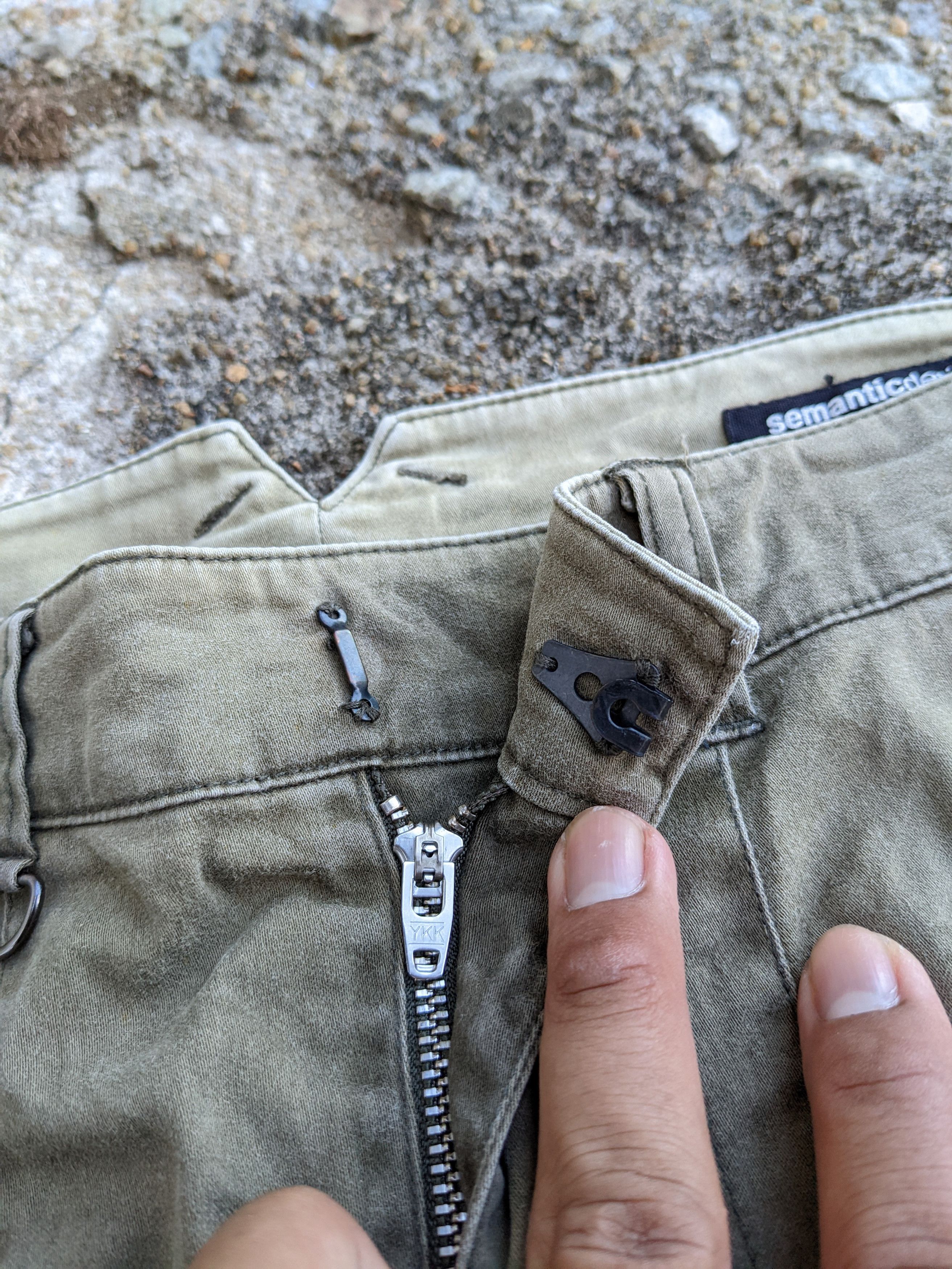 Japanese Brand Semantic Design Bush Pants Size US 30 / EU 46 - 11 Thumbnail