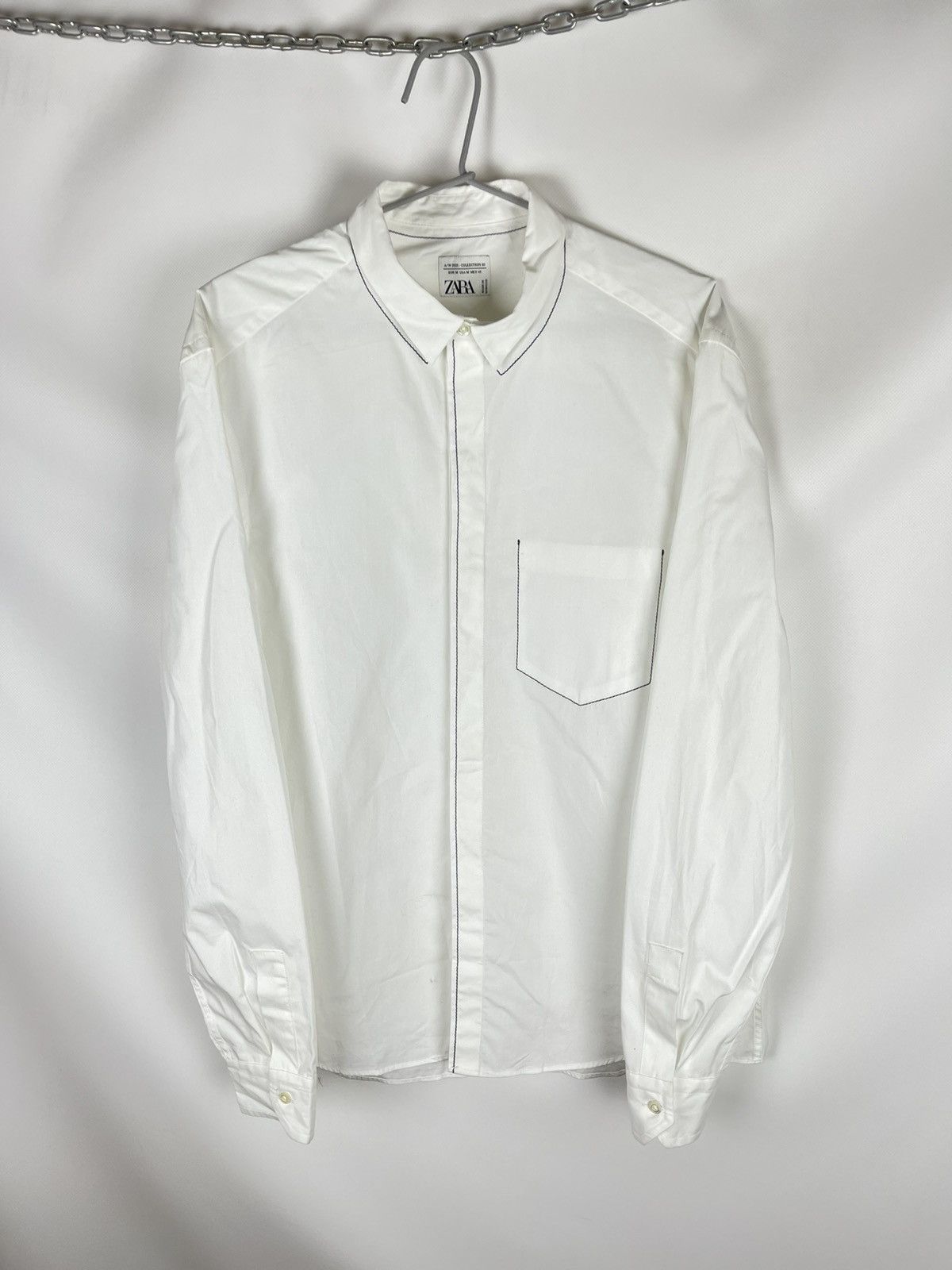 Zara Zara Autumn winter 2021 collection 10 shirt pocket inside Size US M / EU 48-50 / 2 - 1 Thumbnail