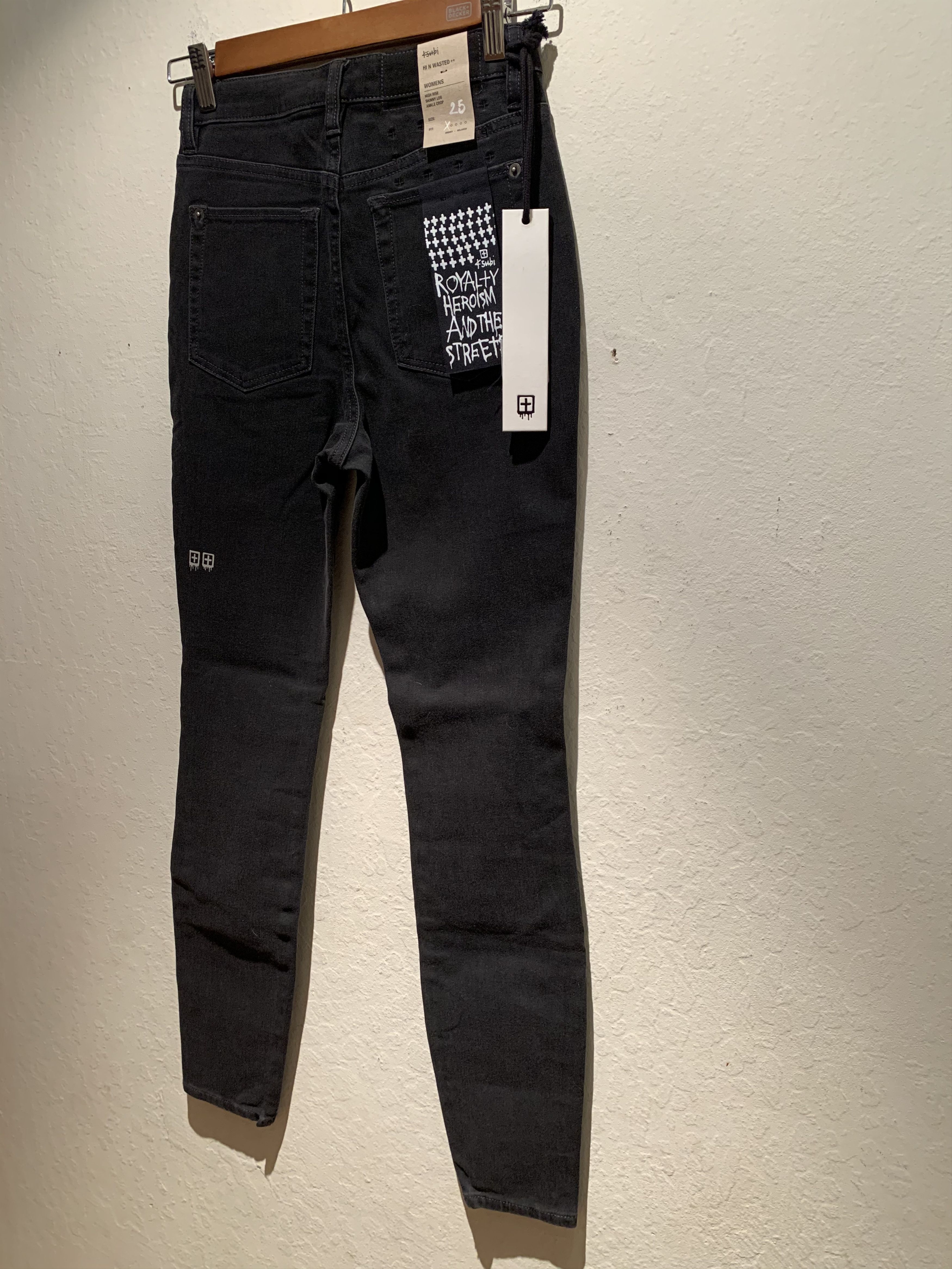 *RARE* New Ksubi Hi N Wasted Skinny Denim Jeans - 25