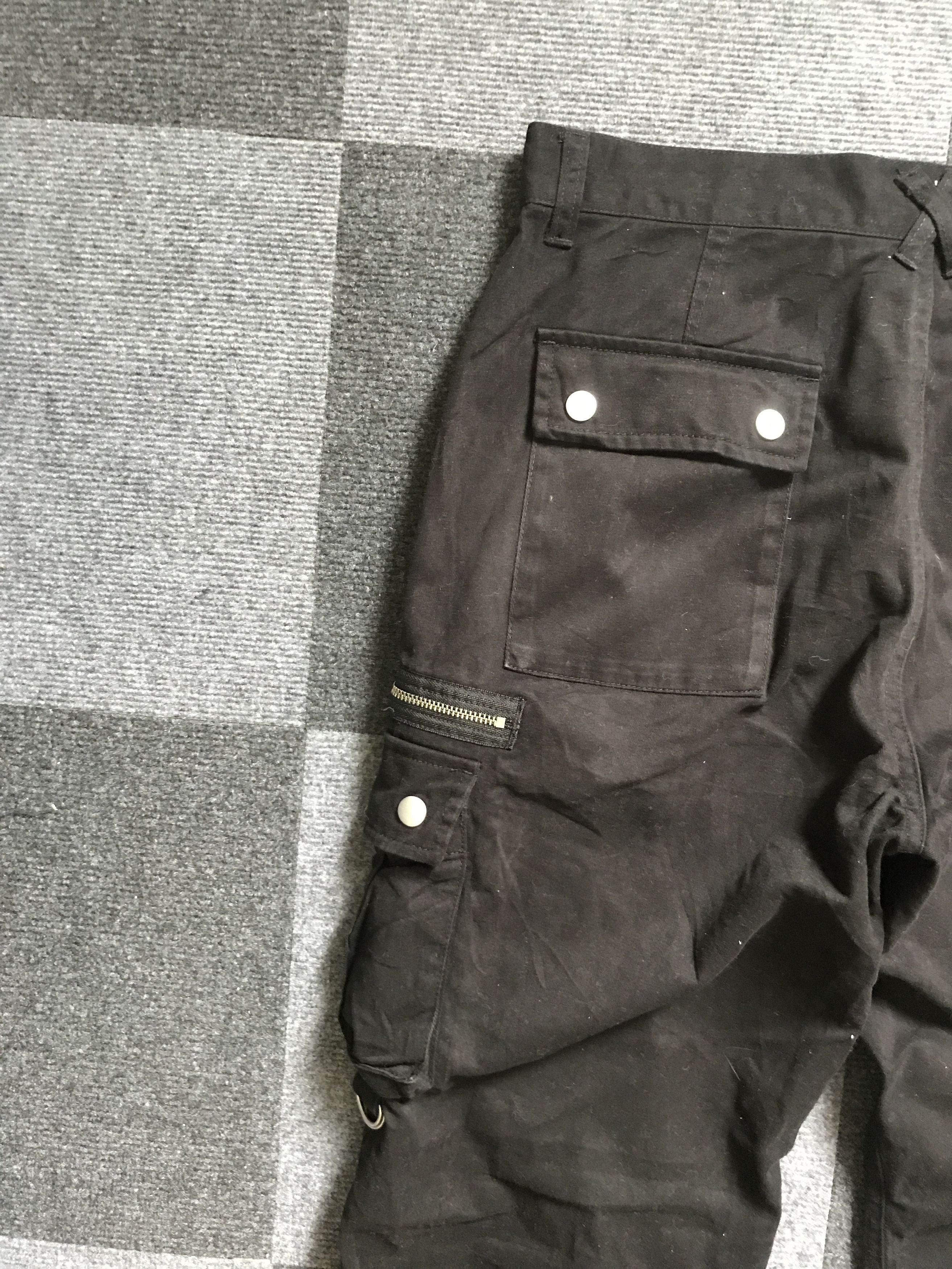 Japanese Brand CP249 Ihomme Japan Covertible 3D Cargo Pant Size US 31 - 13 Thumbnail