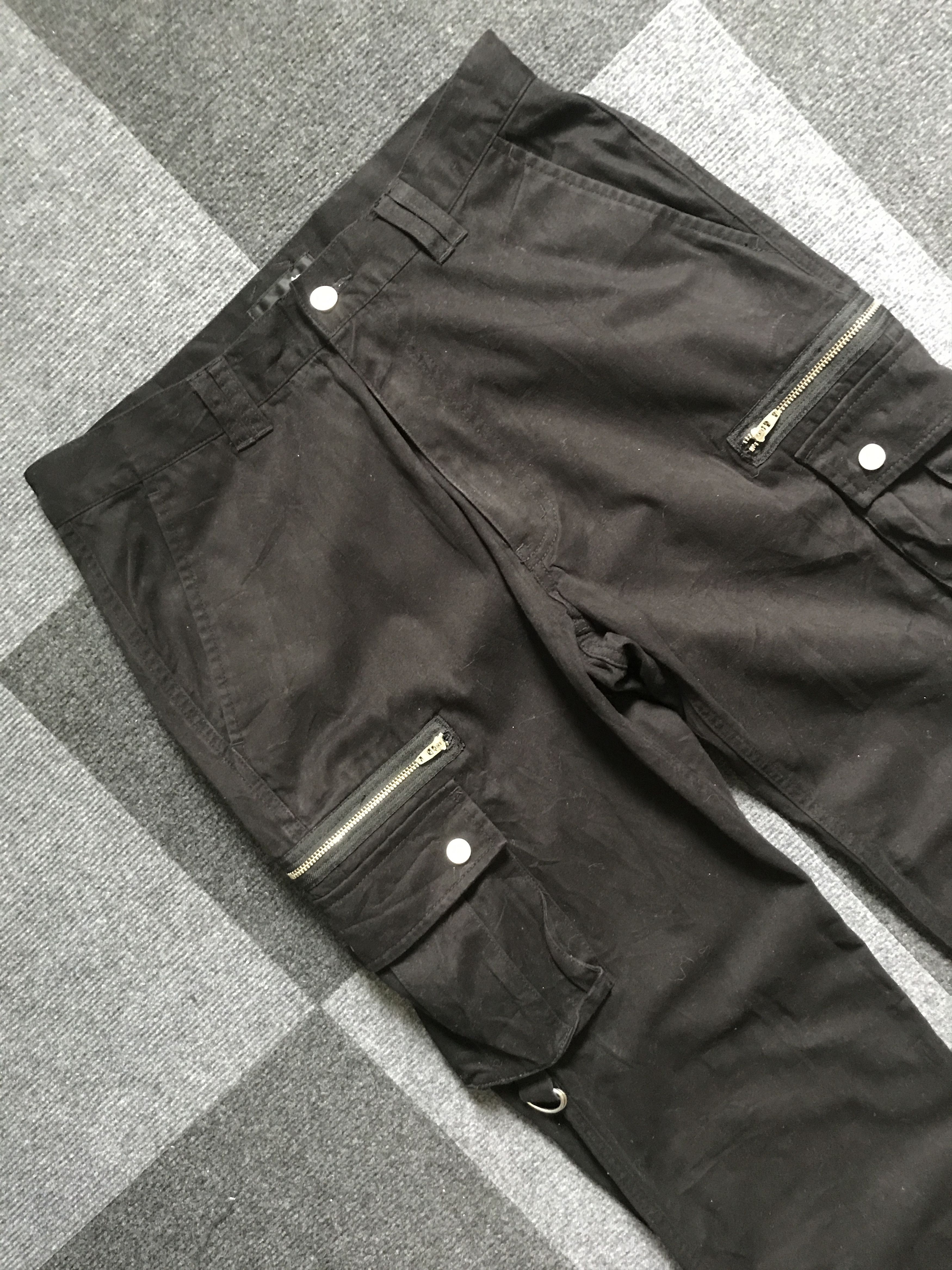 Japanese Brand CP249 Ihomme Japan Covertible 3D Cargo Pant Size US 31 - 2 Thumbnail