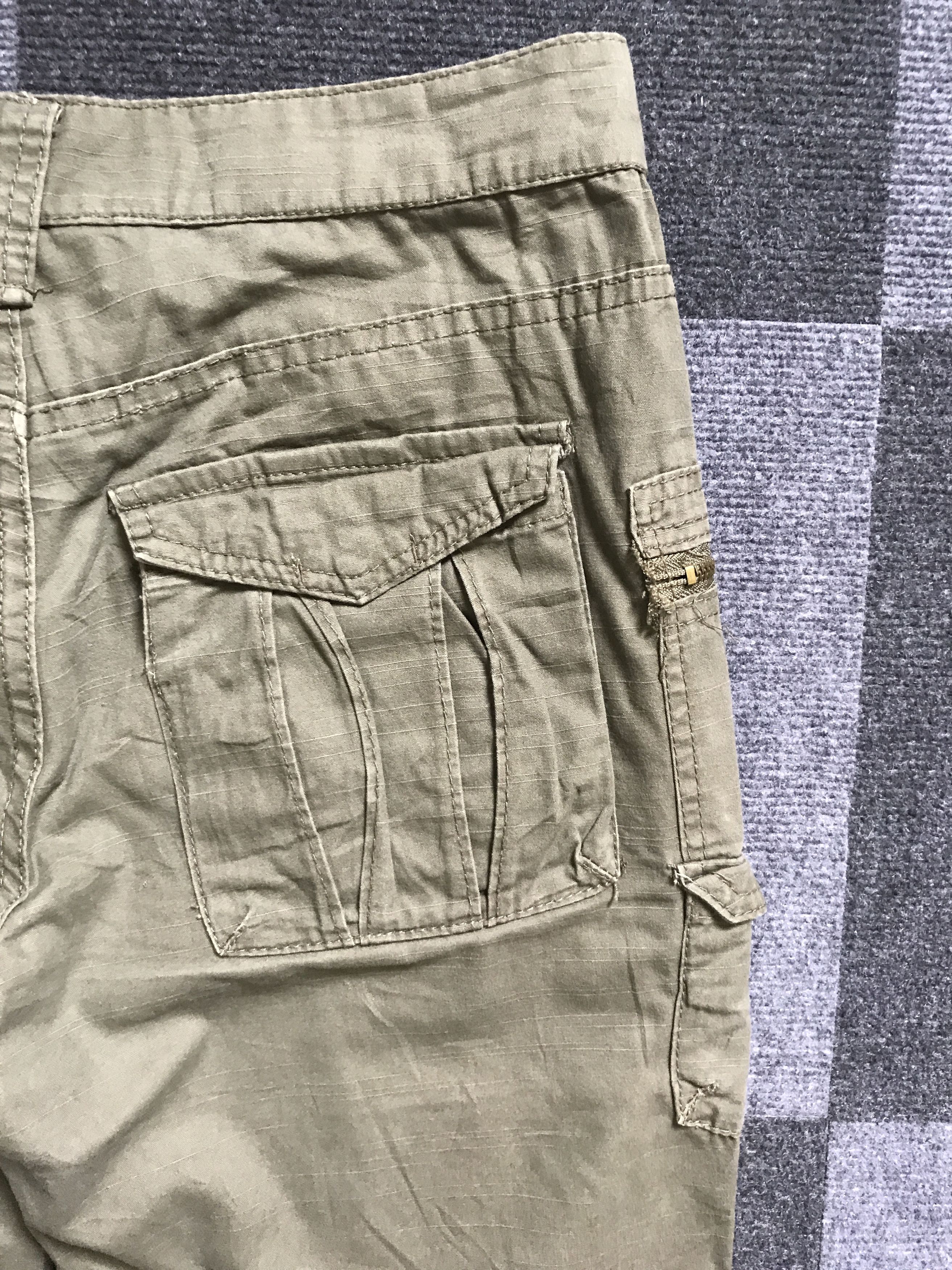 Japanese Brand CP250 MADE IN HEAVEN Japan Military Zipper Monkey Cargo Pant Size US 32 / EU 48 - 12 Thumbnail