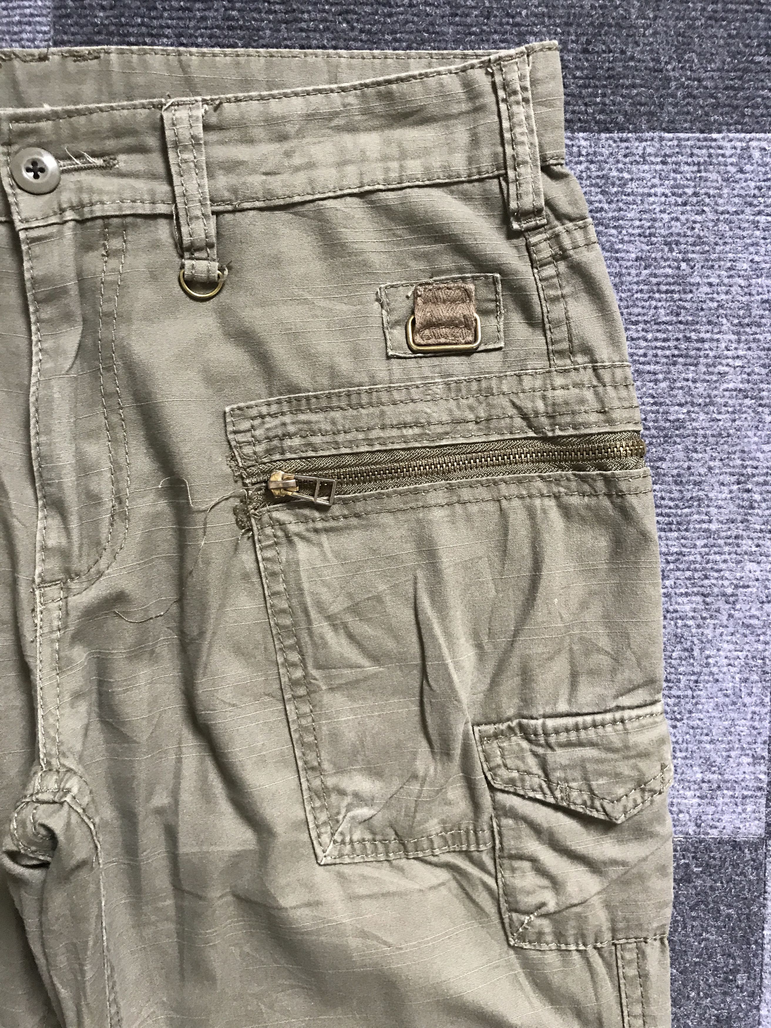 Japanese Brand CP250 MADE IN HEAVEN Japan Military Zipper Monkey Cargo Pant Size US 32 / EU 48 - 5 Thumbnail