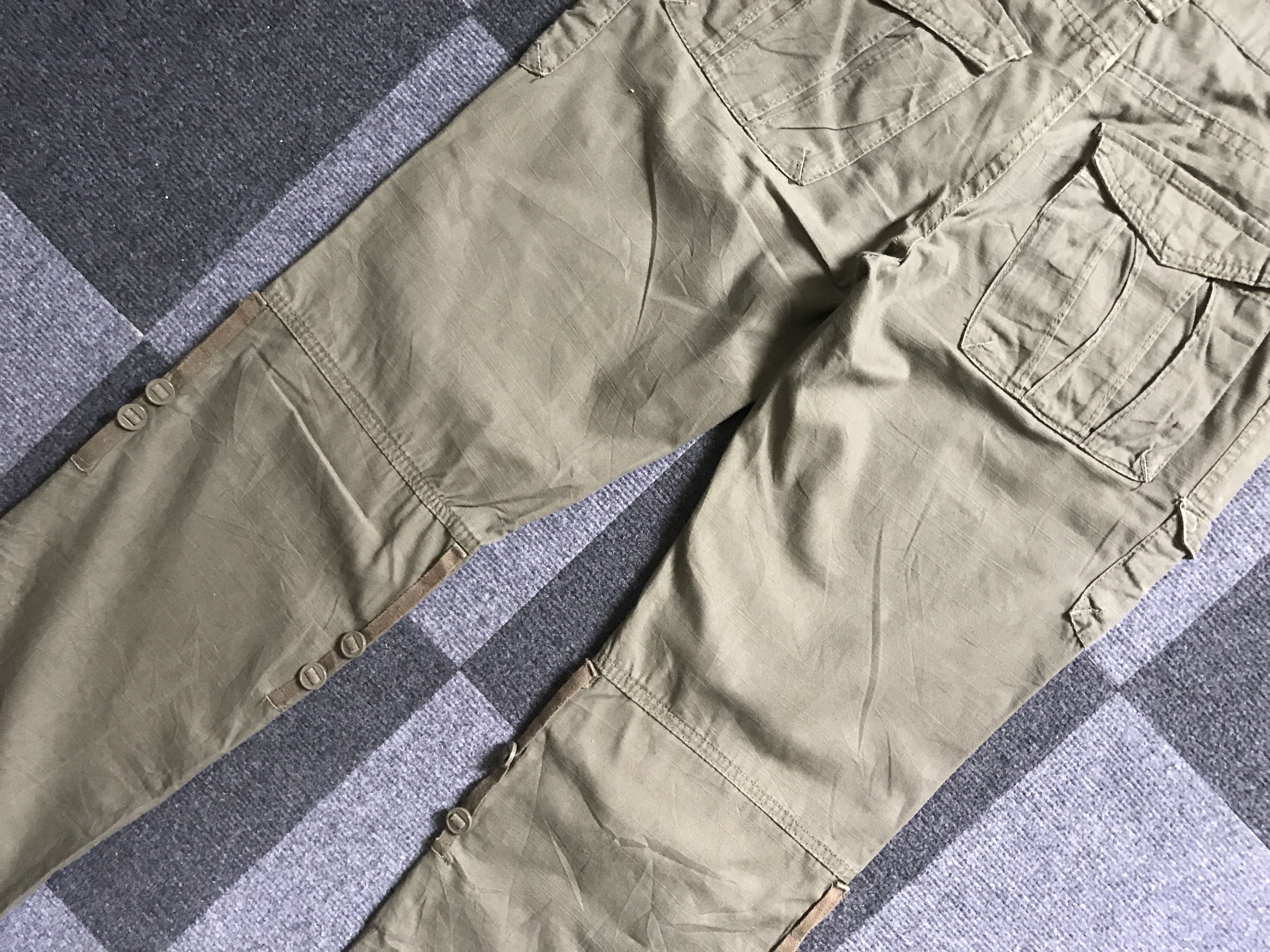 Japanese Brand CP250 MADE IN HEAVEN Japan Military Zipper Monkey Cargo Pant Size US 32 / EU 48 - 10 Thumbnail