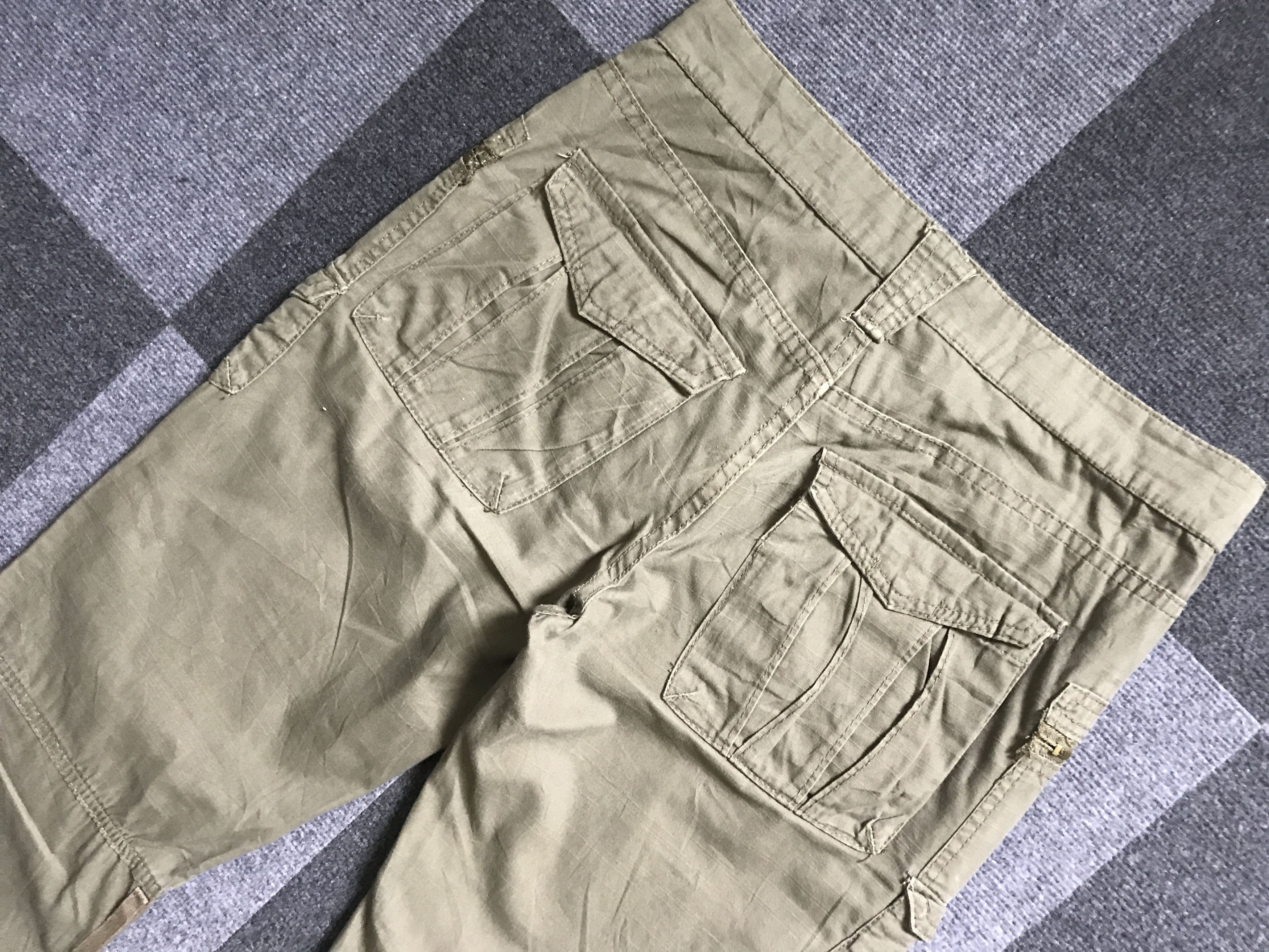 Japanese Brand CP250 MADE IN HEAVEN Japan Military Zipper Monkey Cargo Pant Size US 32 / EU 48 - 9 Thumbnail