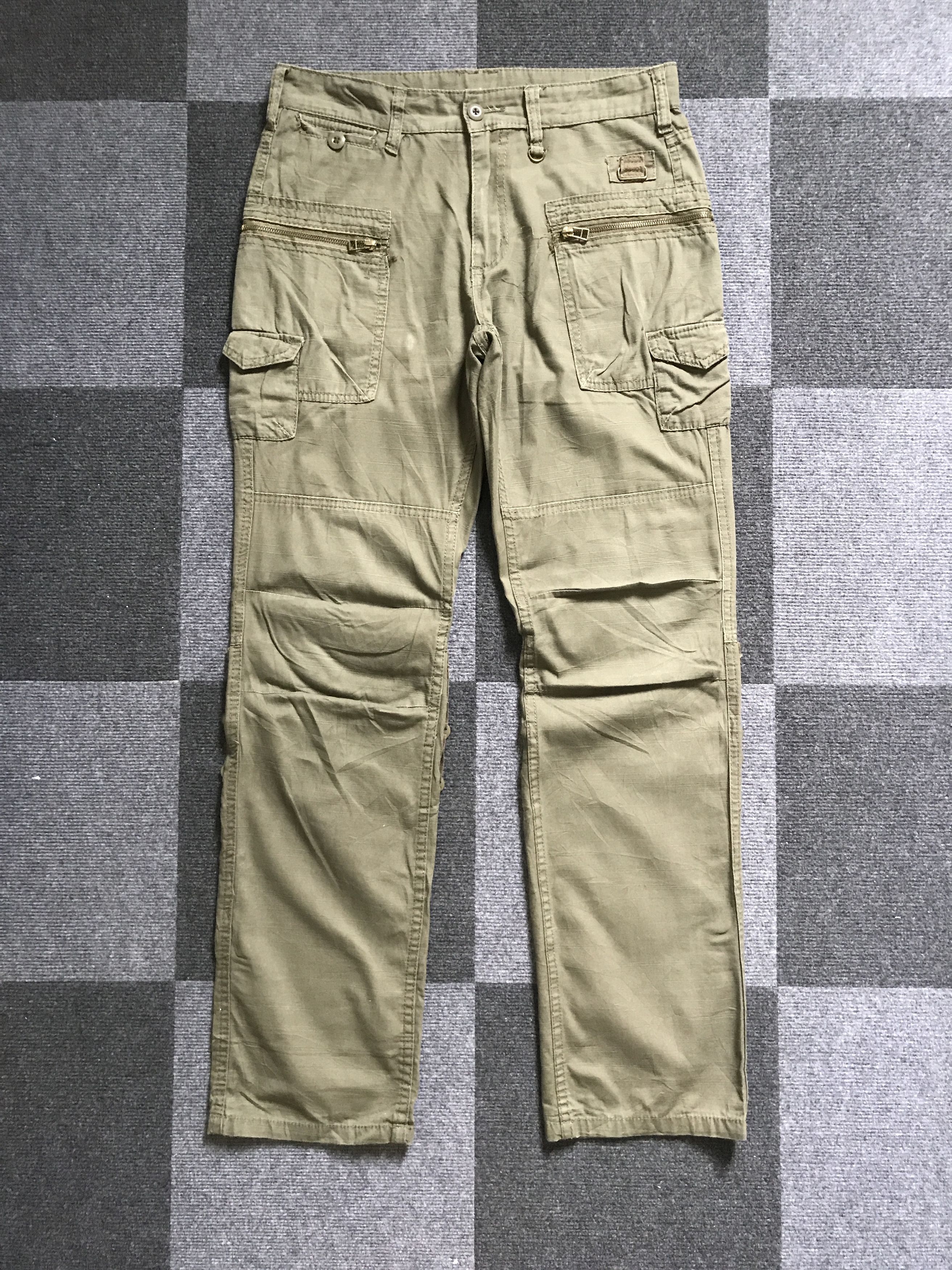 Japanese Brand CP250 MADE IN HEAVEN Japan Military Zipper Monkey Cargo Pant Size US 32 / EU 48 - 1 Thumbnail