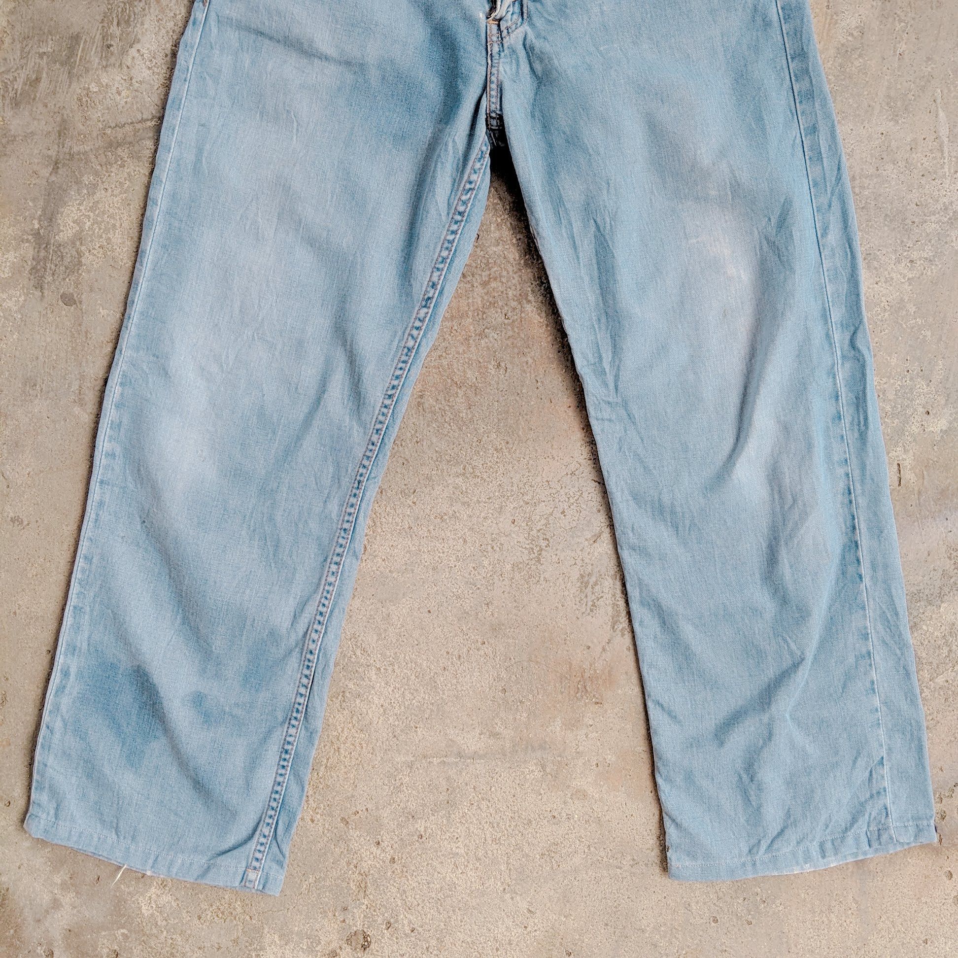 Japanese Brand Vintage Levis 512 Faded Sicks Soft Jean Denim Pants W28 Size US 28 / EU 44 - 5 Thumbnail