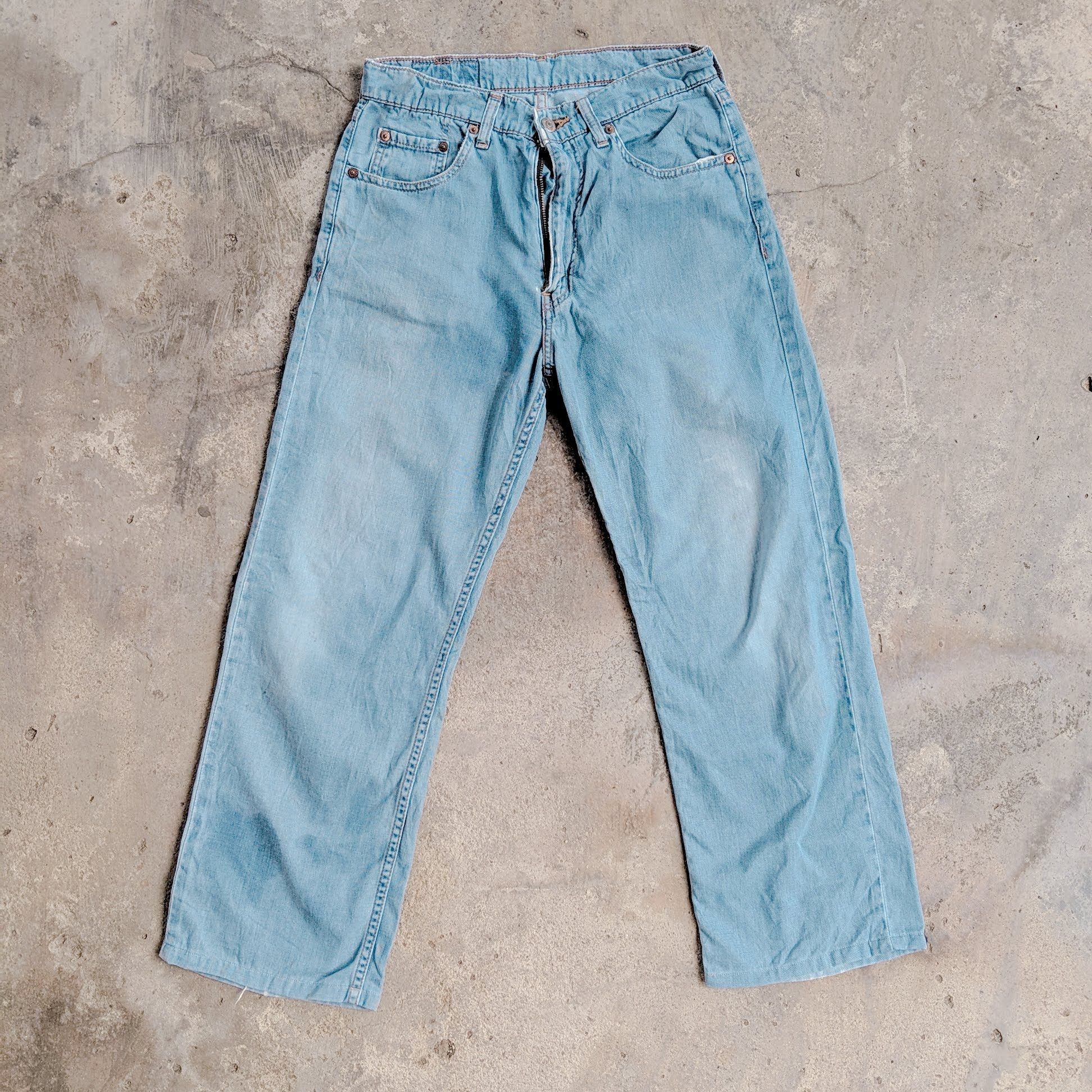 Japanese Brand Vintage Levis 512 Faded Sicks Soft Jean Denim Pants W28 Size US 28 / EU 44 - 1 Thumbnail
