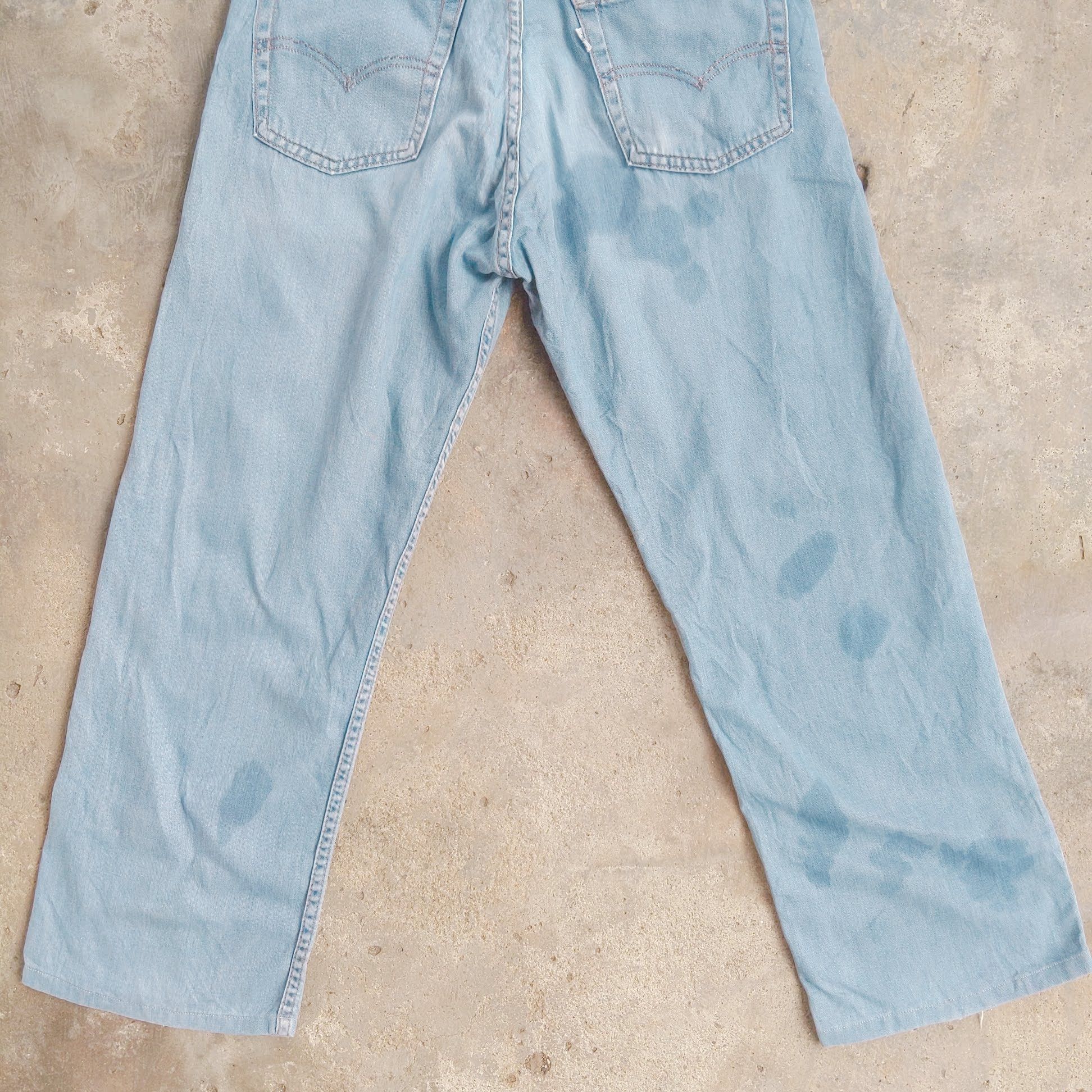 Japanese Brand Vintage Levis 512 Faded Sicks Soft Jean Denim Pants W28 Size US 28 / EU 44 - 11 Thumbnail