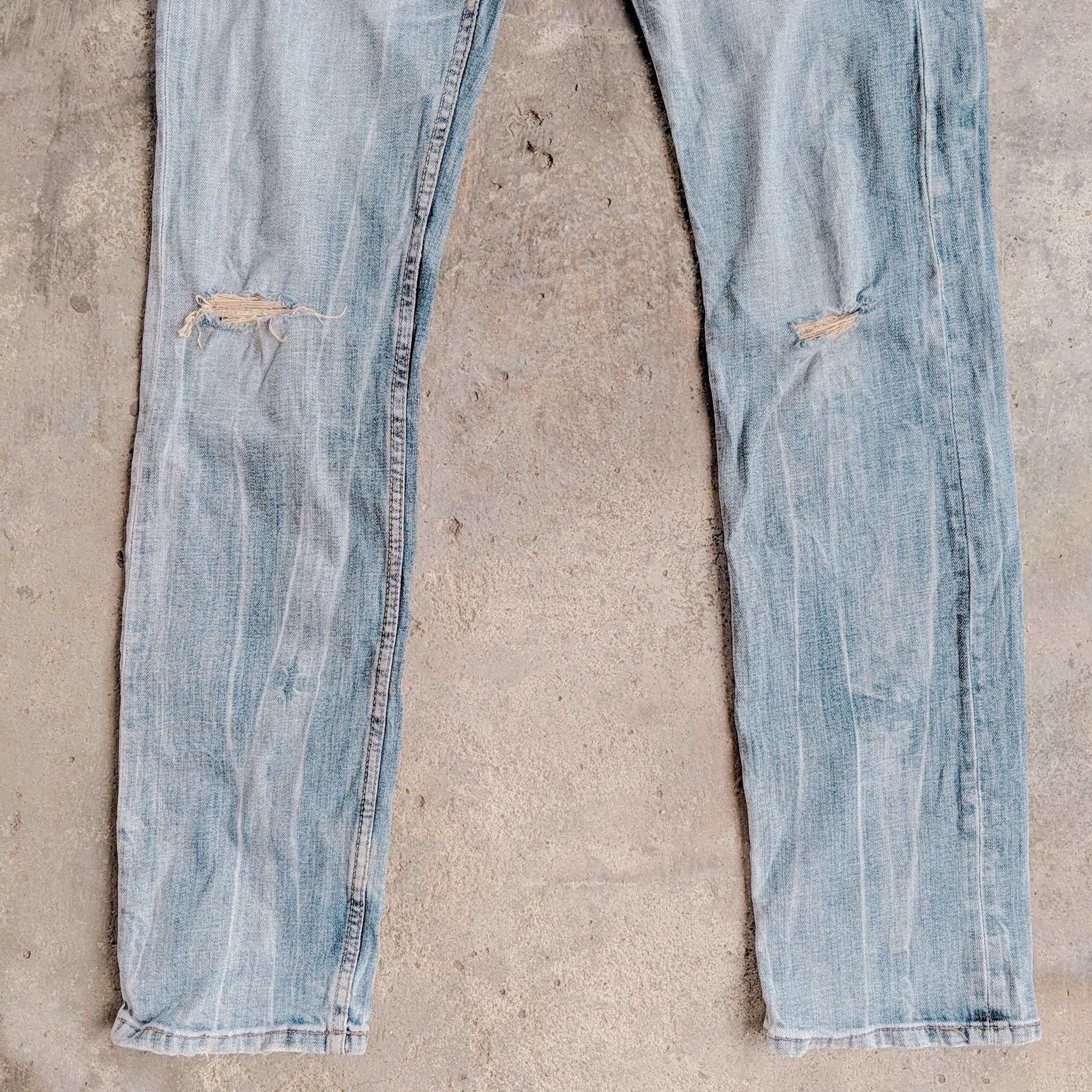 Japanese Brand × Jean × Vintage Vintage VILLAND Faded Distressed Jean Denim Pants W32 Size US 32 / EU 48 - 7 Thumbnail