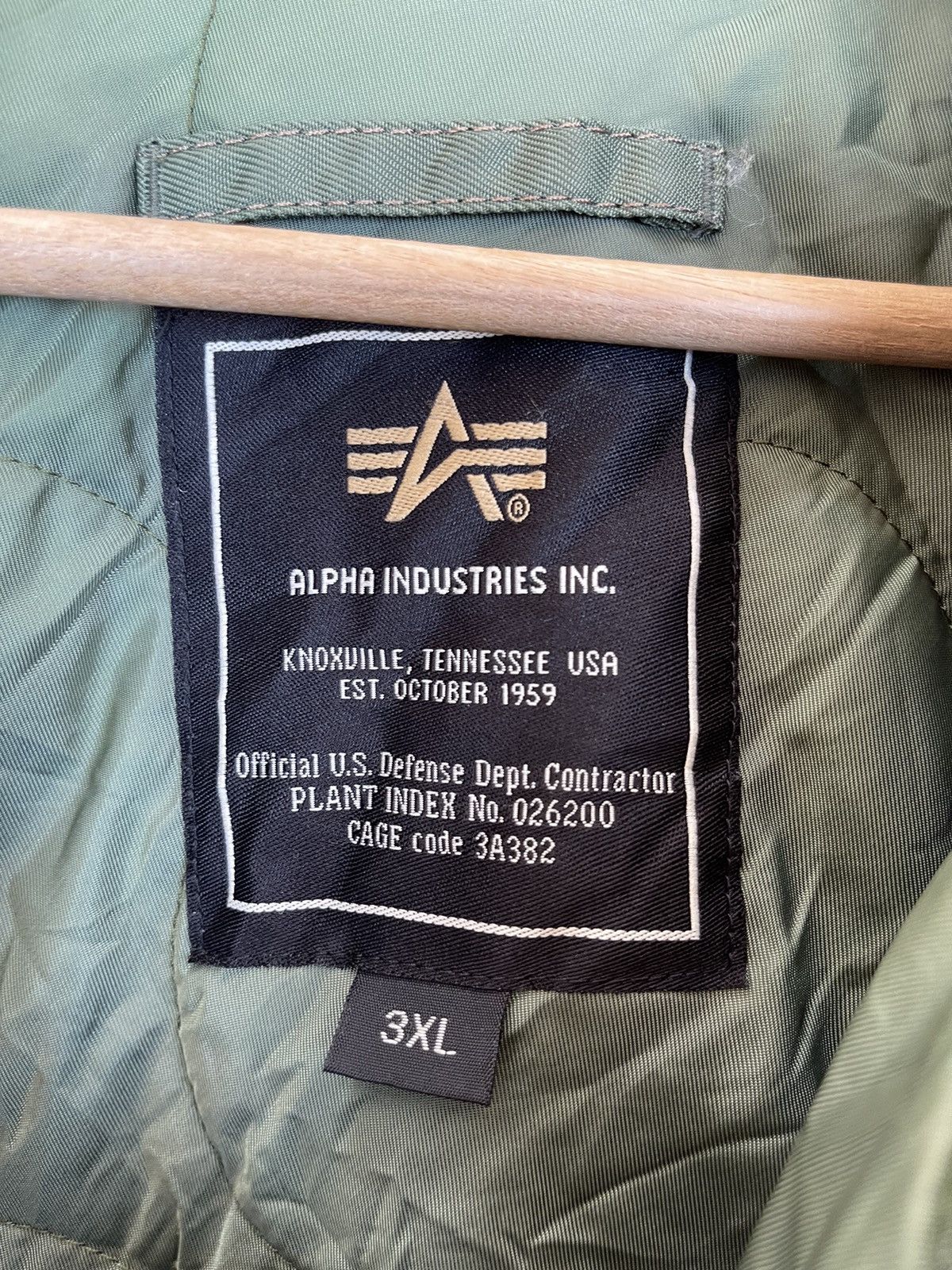 Alpha Industries Y2K Alpha Industries Bomber Military Jacket Size US XXL / EU 58 / 5 - 5 Thumbnail