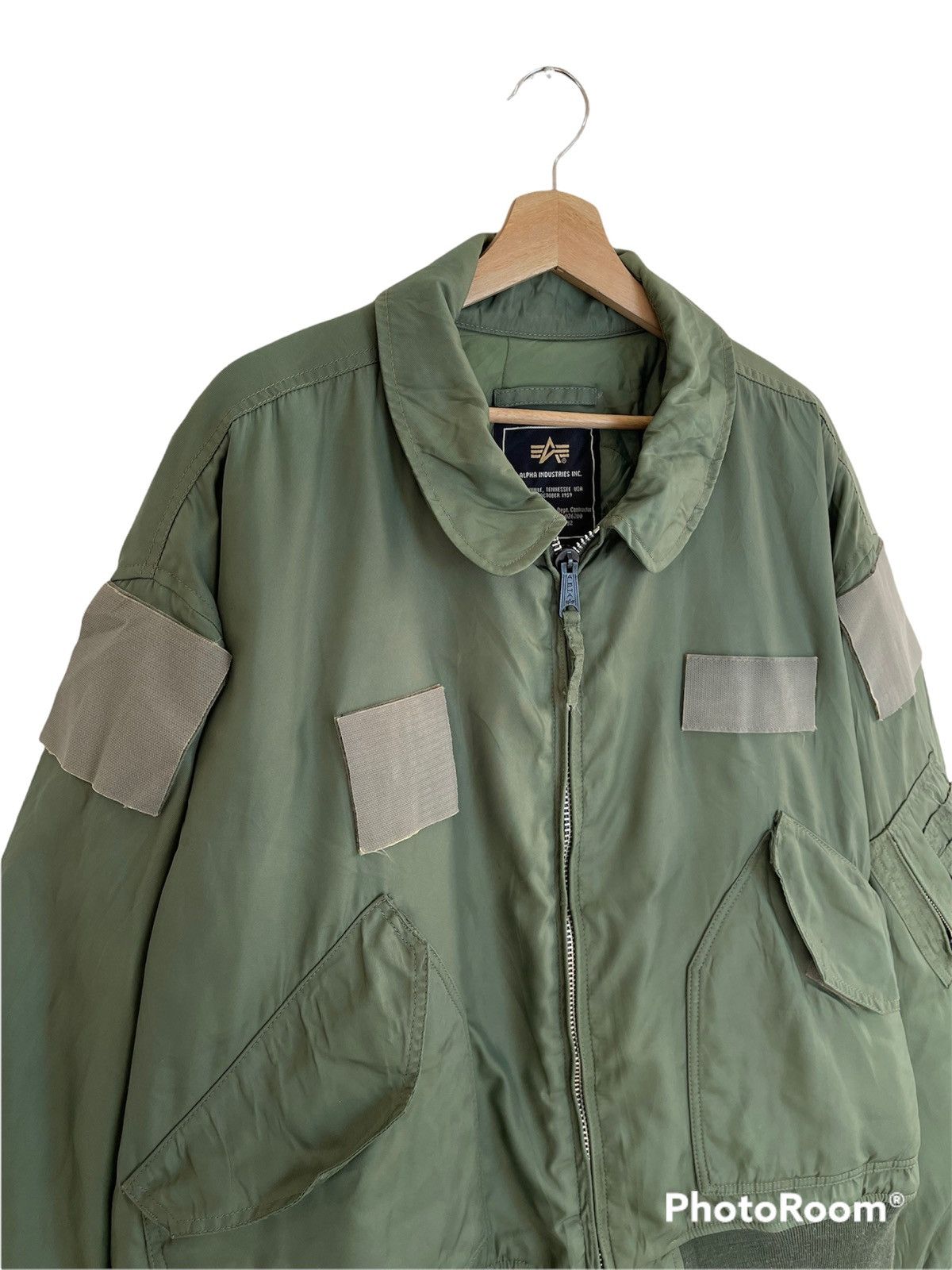 Alpha Industries Y2K Alpha Industries Bomber Military Jacket Size US XXL / EU 58 / 5 - 3 Thumbnail