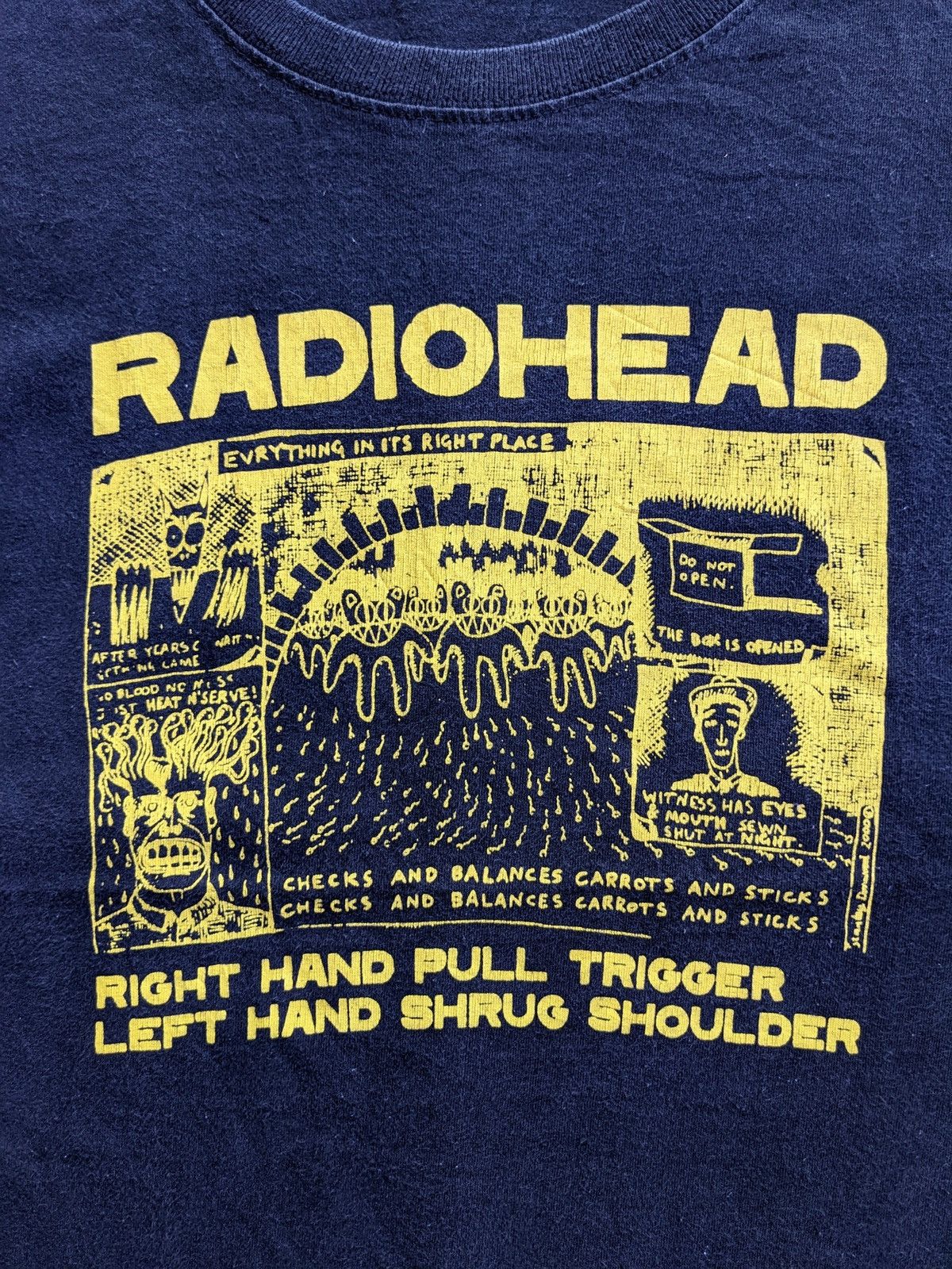 Band Tees Vintage 90s bootleg Radiohead Size US S / EU 44-46 / 1 - 3 Thumbnail