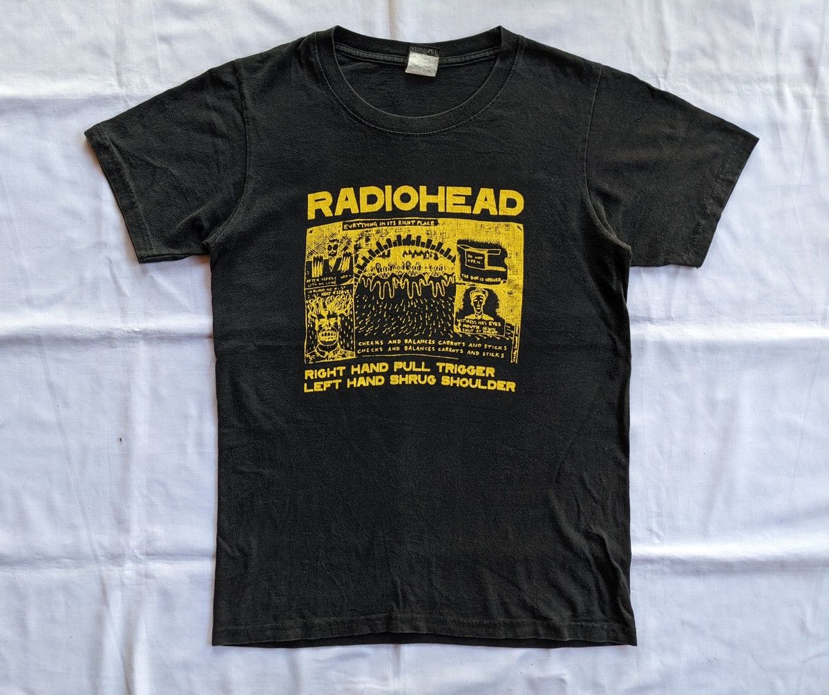 Band Tees Vintage 90s bootleg Radiohead Size US S / EU 44-46 / 1 - 2 Thumbnail