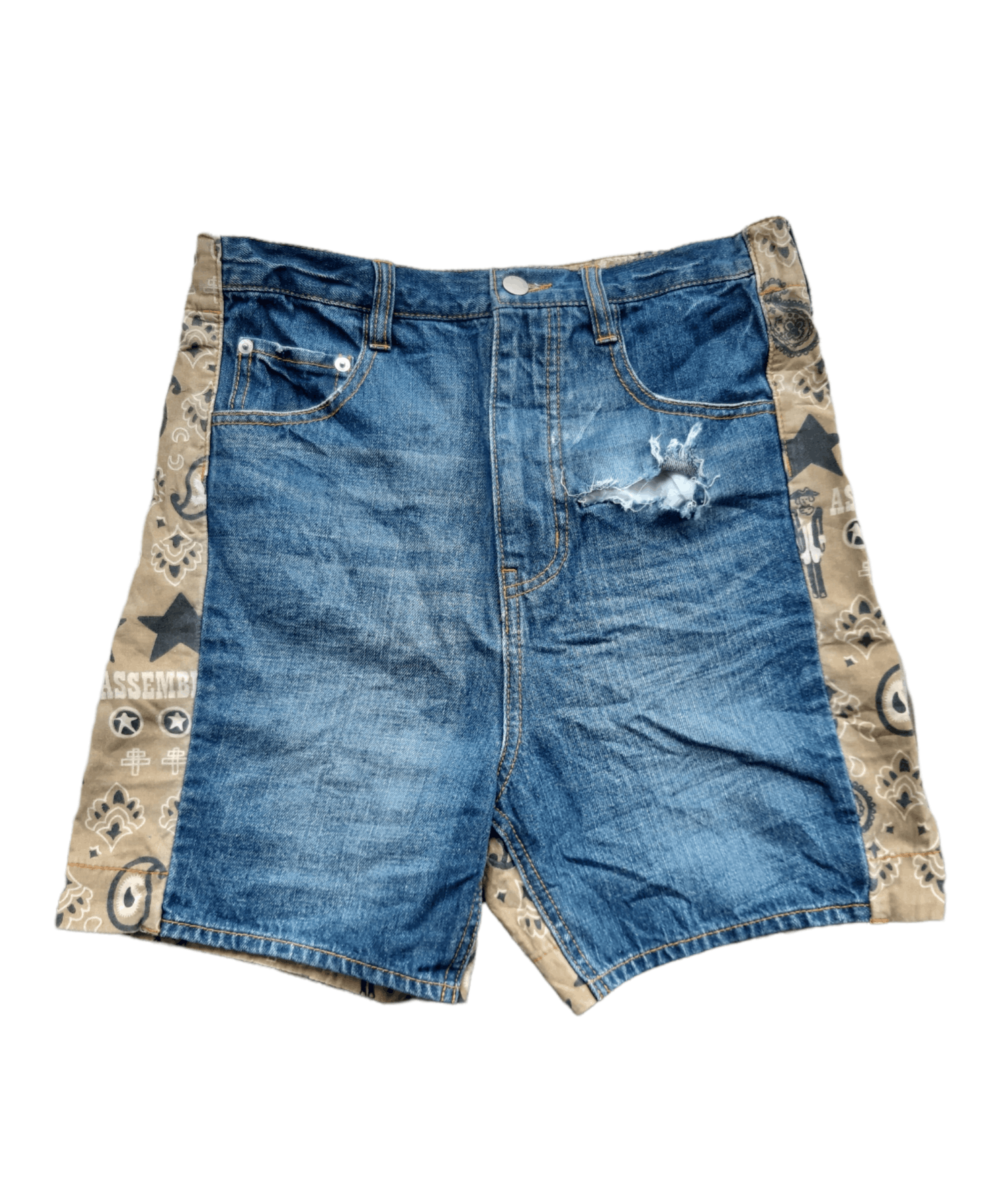 True Vintage Net-Net by Issey Miyake Paisley Short Pants