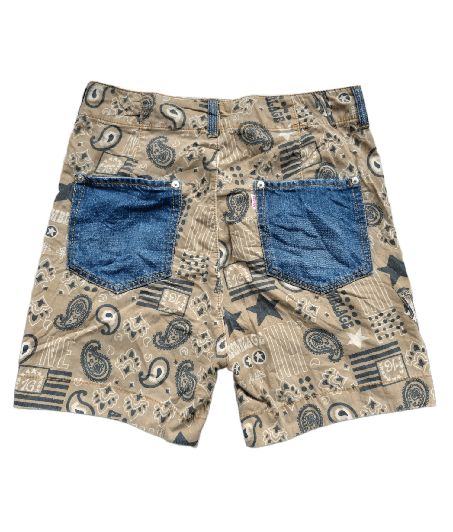 True Vintage Net-Net by Issey Miyake Paisley Short Pants