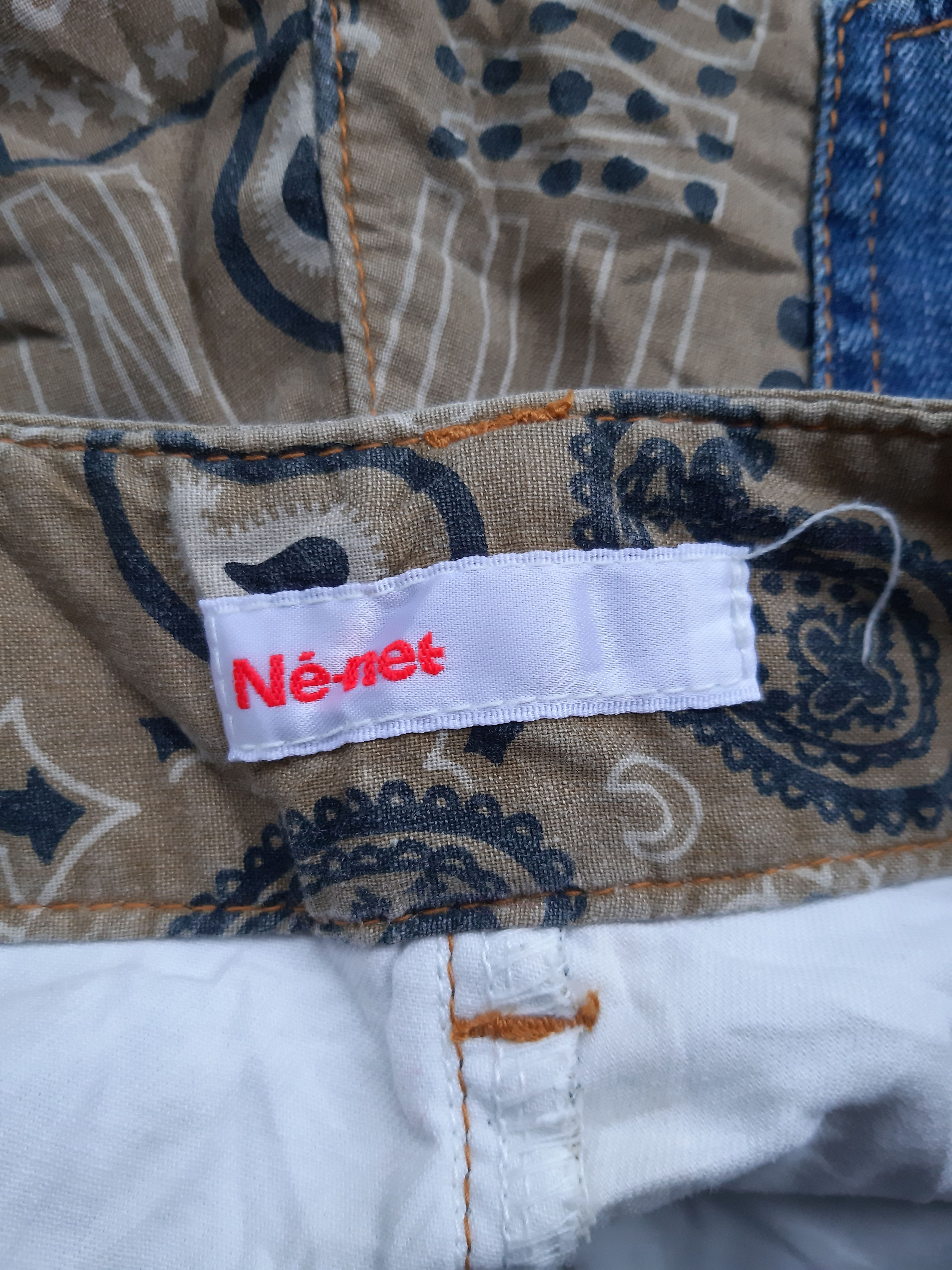 True Vintage Net-Net by Issey Miyake Paisley Short Pants