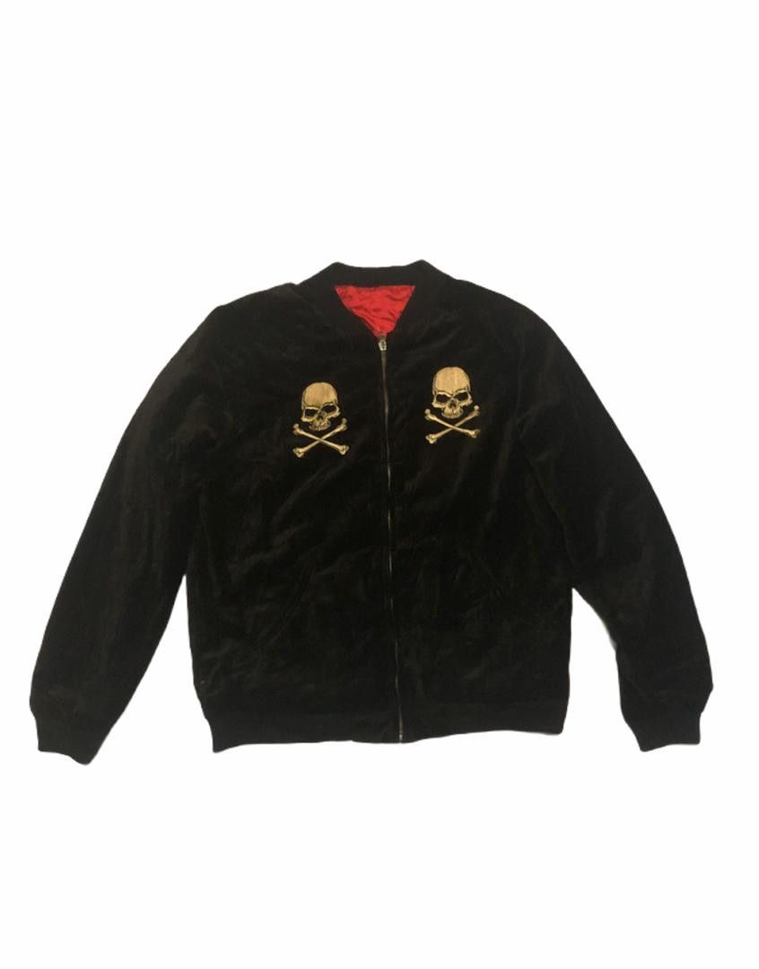 Other 🔥ON SALE💥 Skull Varsity Jacket Inspired Number (n)ine Size US M / EU 48-50 / 2 - 3 Thumbnail