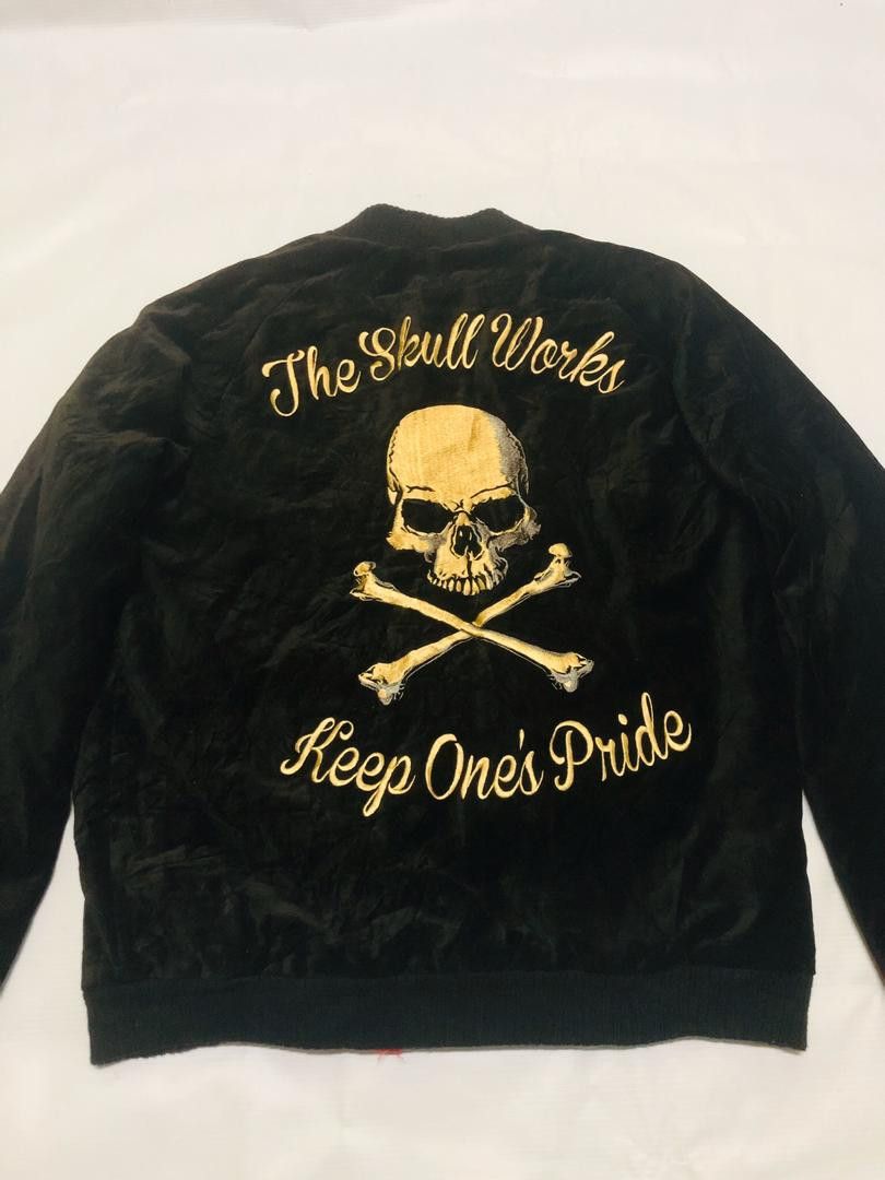 Other 🔥ON SALE💥 Skull Varsity Jacket Inspired Number (n)ine Size US M / EU 48-50 / 2 - 4 Thumbnail