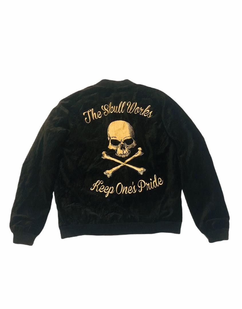 Other 🔥ON SALE💥 Skull Varsity Jacket Inspired Number (n)ine Size US M / EU 48-50 / 2 - 5 Thumbnail