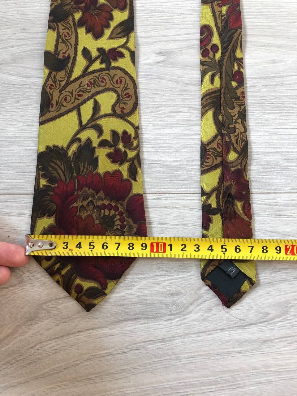 Ermenegildo Zegna Vintage Ermenegido Zegna Tie 90s StreetWear Y2K Casual Style Size ONE SIZE - 5 Thumbnail
