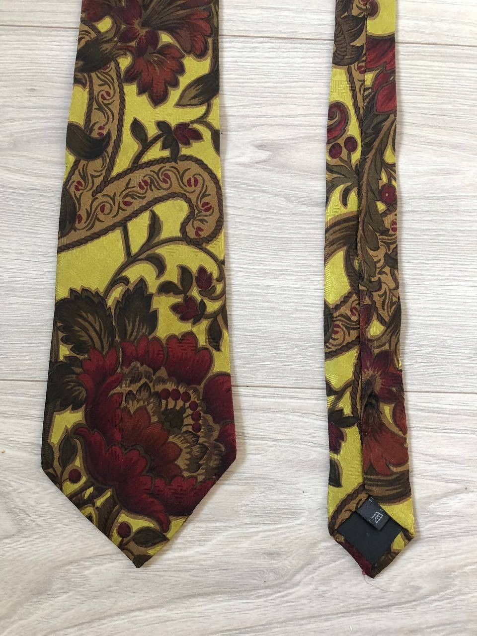 Ermenegildo Zegna Vintage Ermenegido Zegna Tie 90s StreetWear Y2K Casual Style Size ONE SIZE - 4 Thumbnail