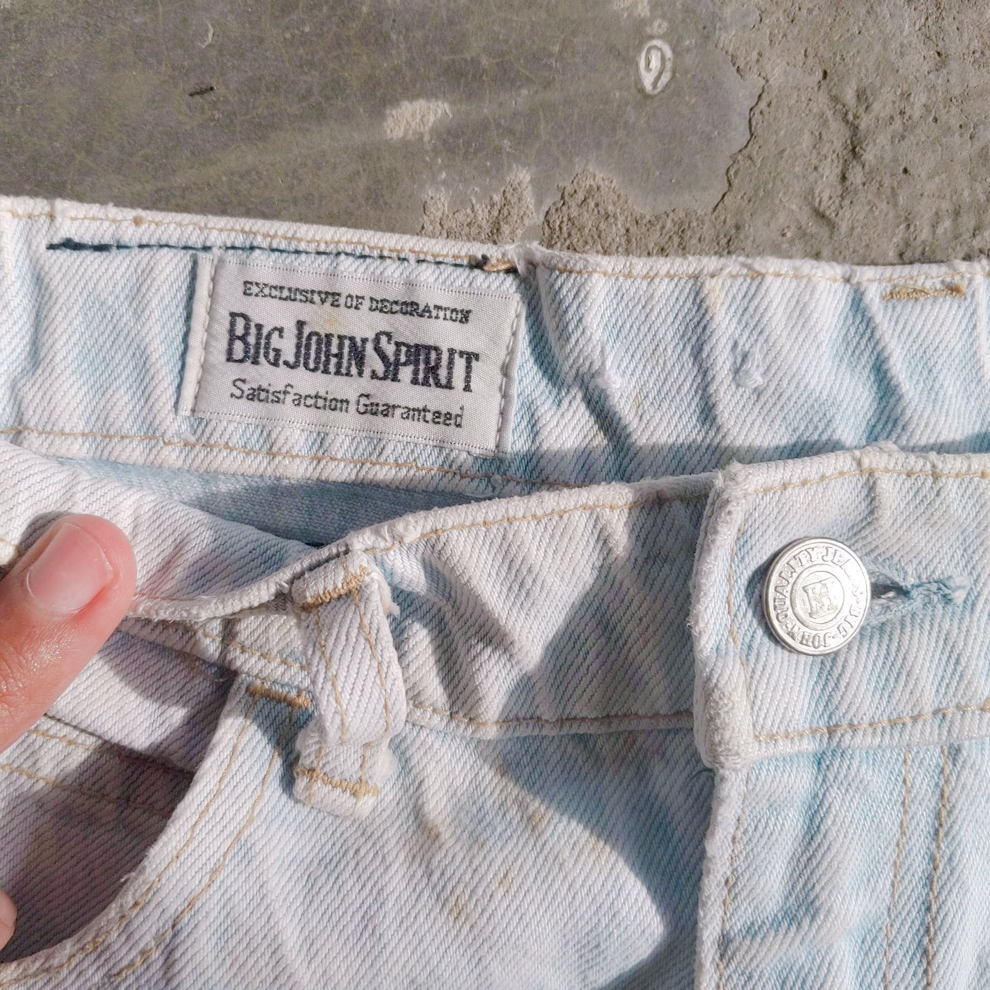 Big John Big John Sprint Rusty Faded Denim Trousers Pants Size US 29 - 6 Thumbnail