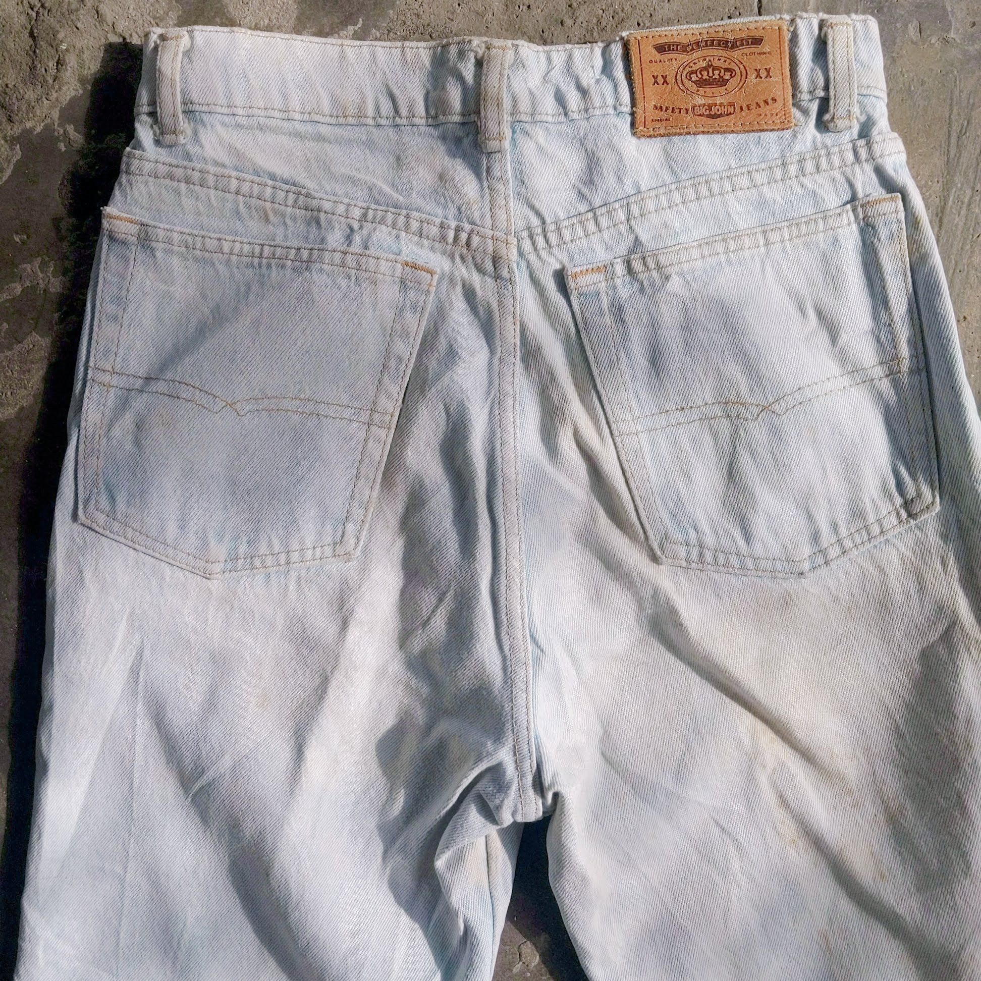 Big John Big John Sprint Rusty Faded Denim Trousers Pants Size US 29 - 8 Thumbnail