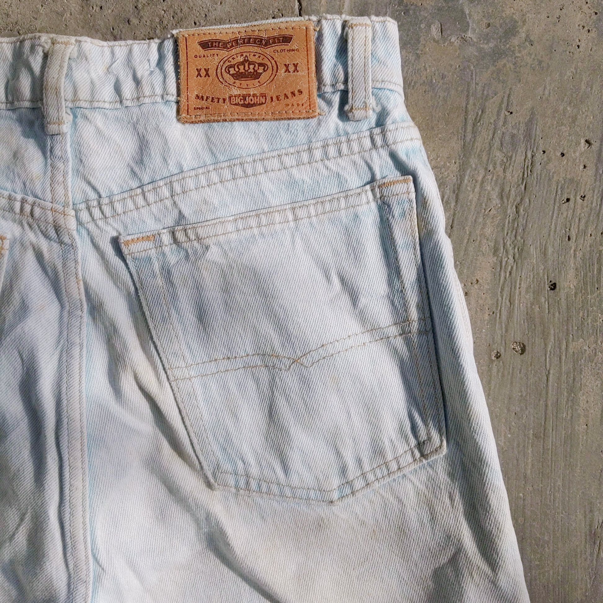 Big John Big John Sprint Rusty Faded Denim Trousers Pants Size US 29 - 9 Thumbnail
