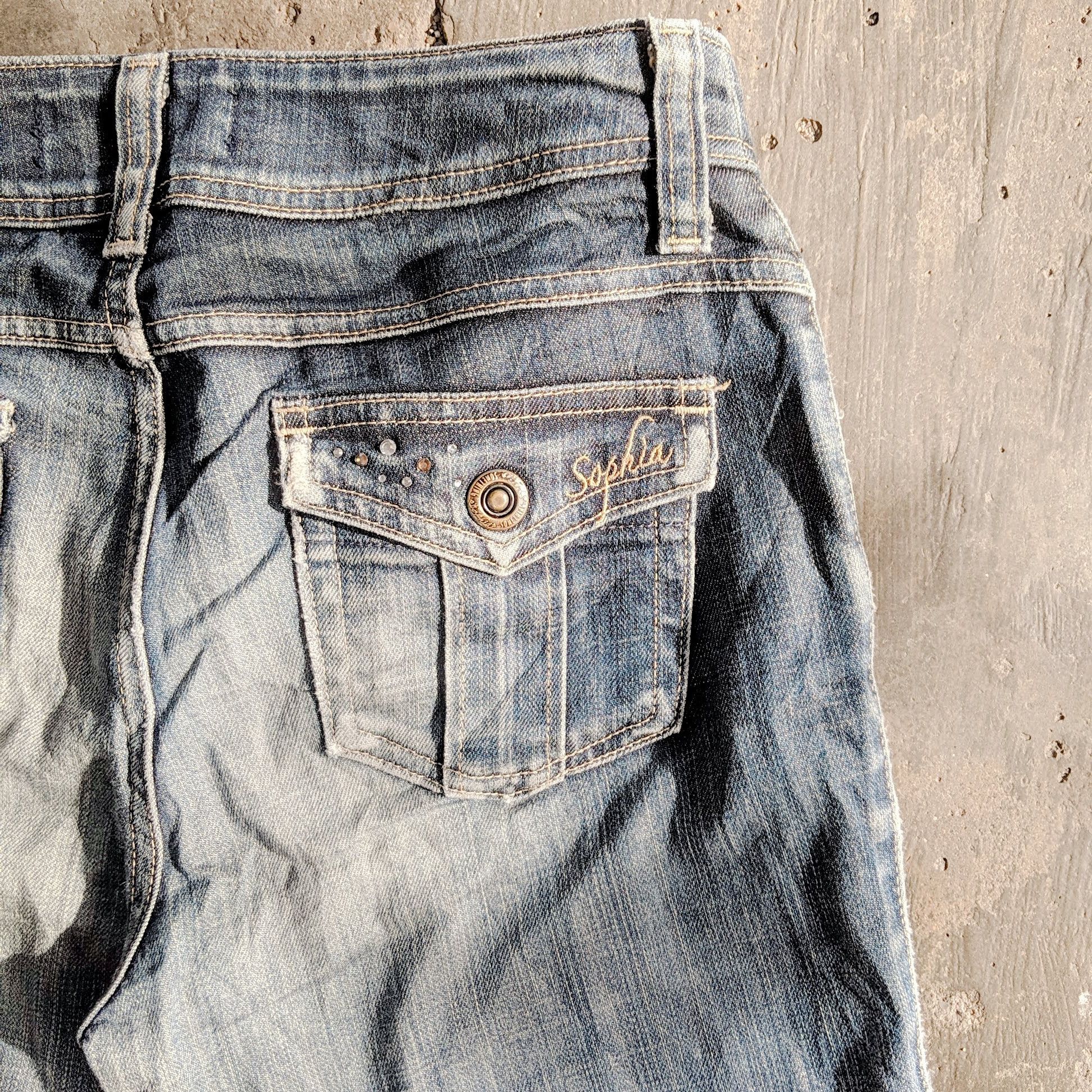 Japanese Brand W29💥Vintage Edwin Sicks Flare Distressed Denim Jean Pants Size US 29 - 11 Thumbnail