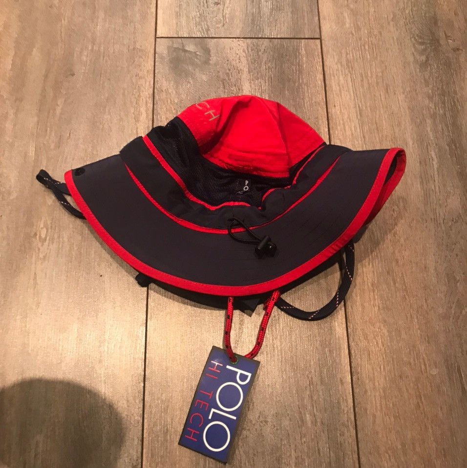 Polo hi tech bucket hat sales