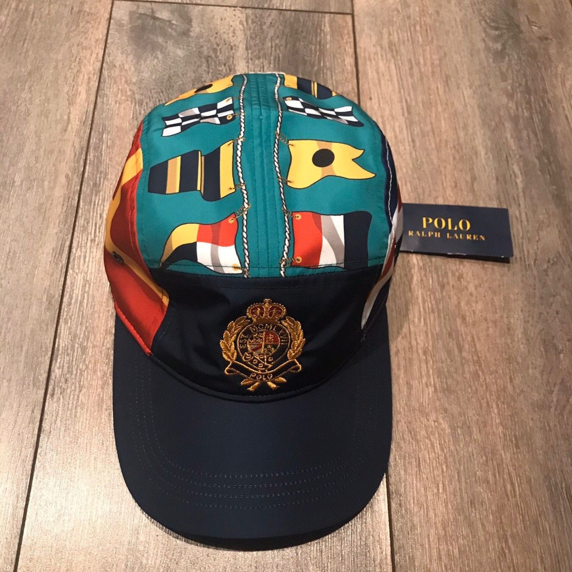 Brand New Polo Ralph Lauren Regatta 5 Panel Cap